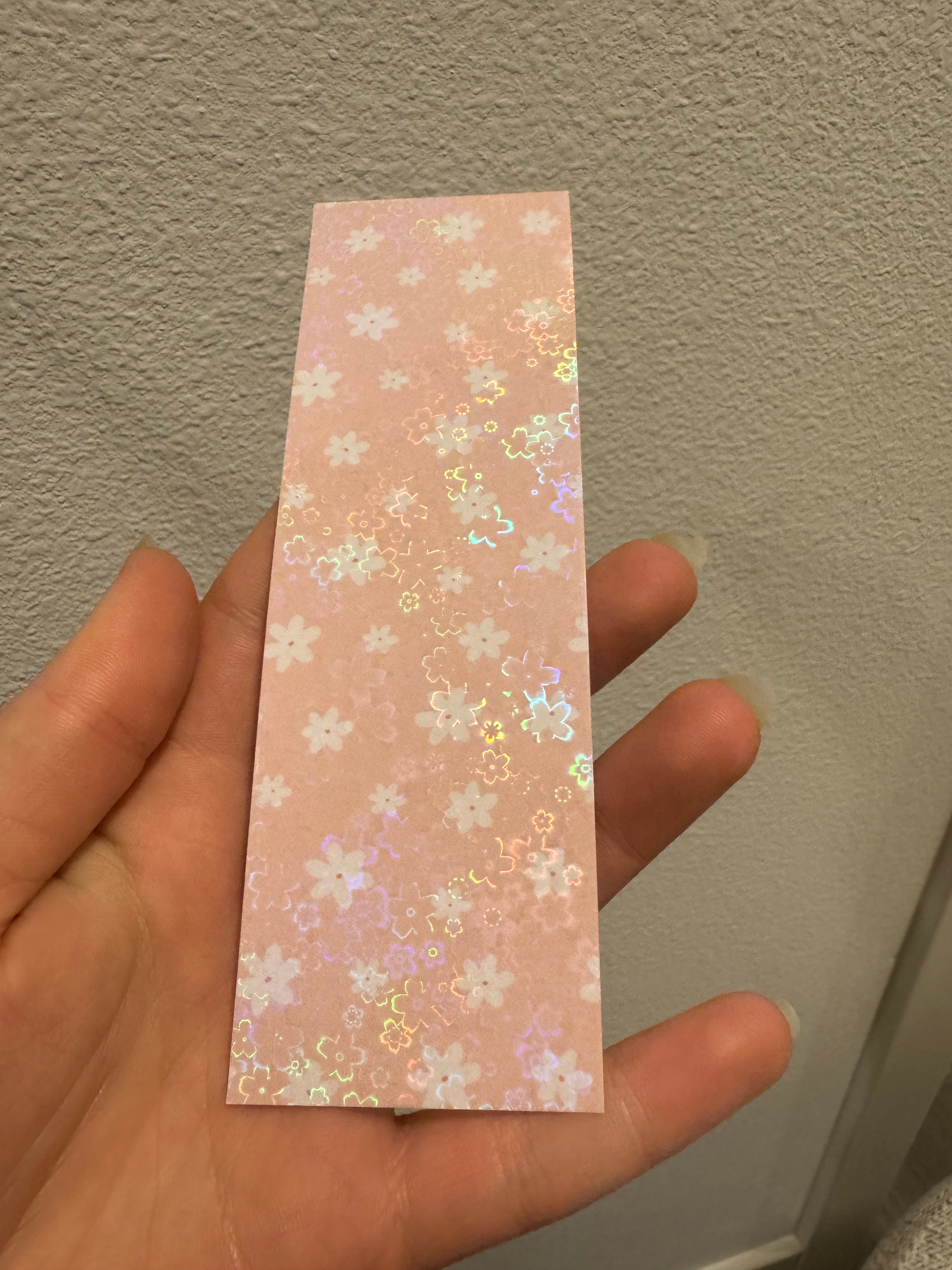 Flower PALE PINK Bookmarks