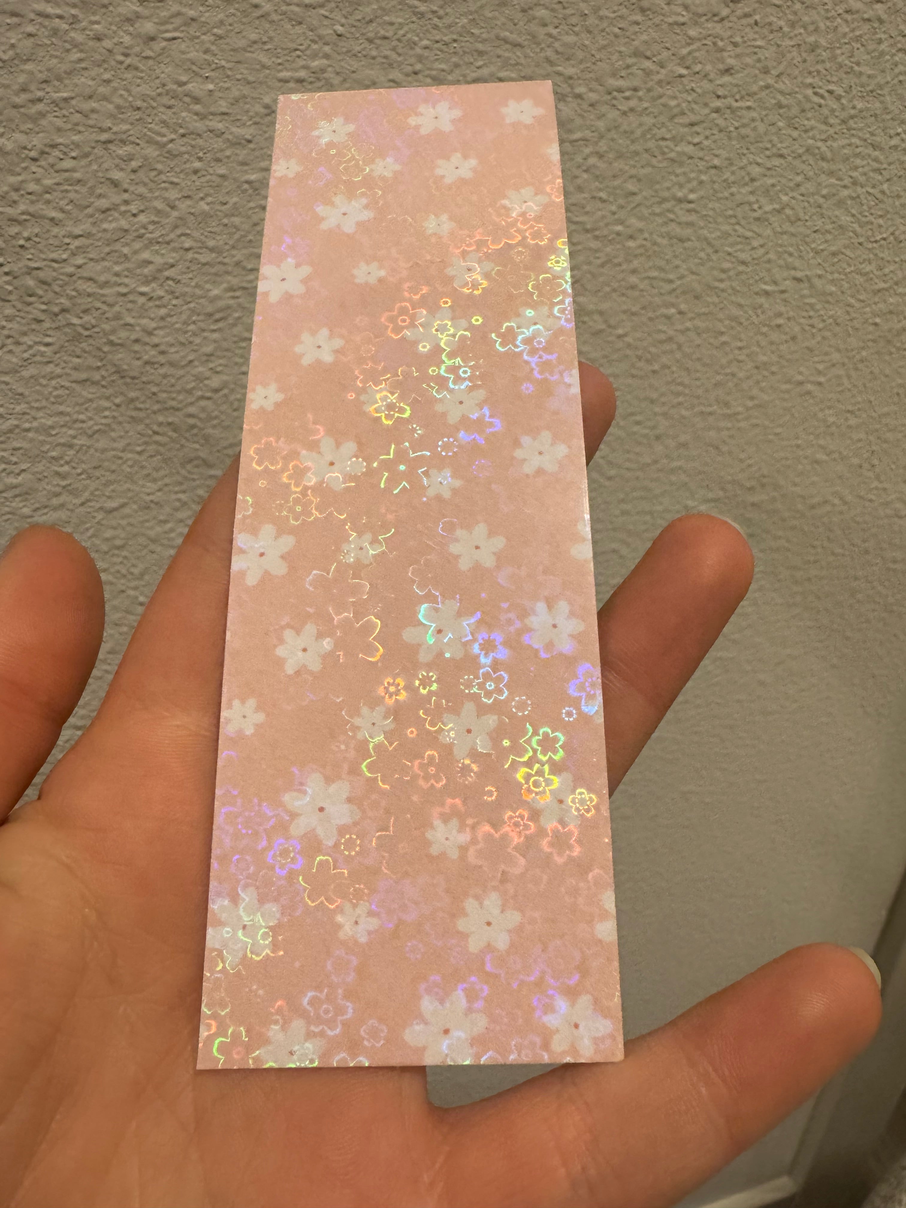 Flower PALE PINK Bookmarks