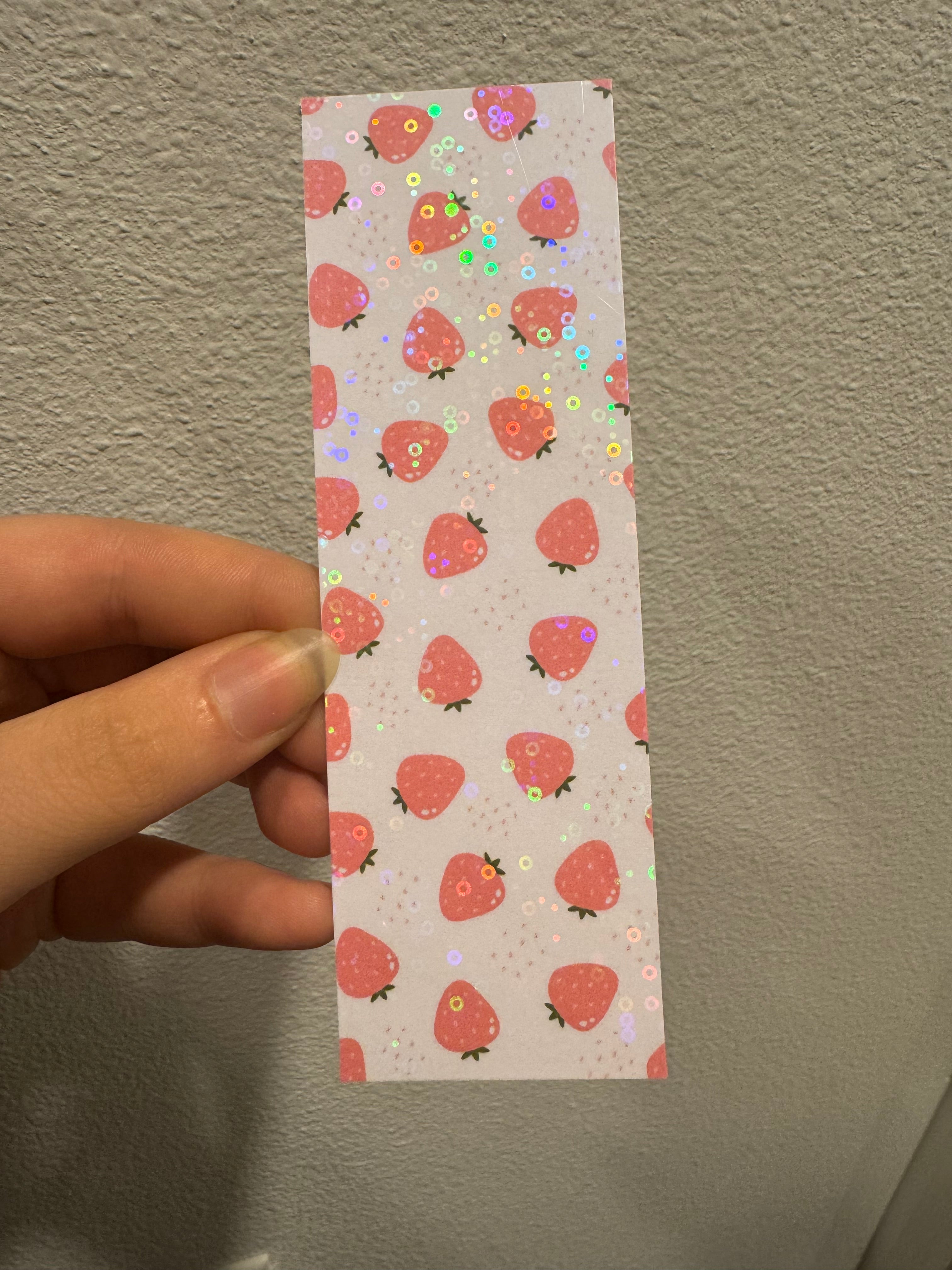 Strawberry Bookmarks