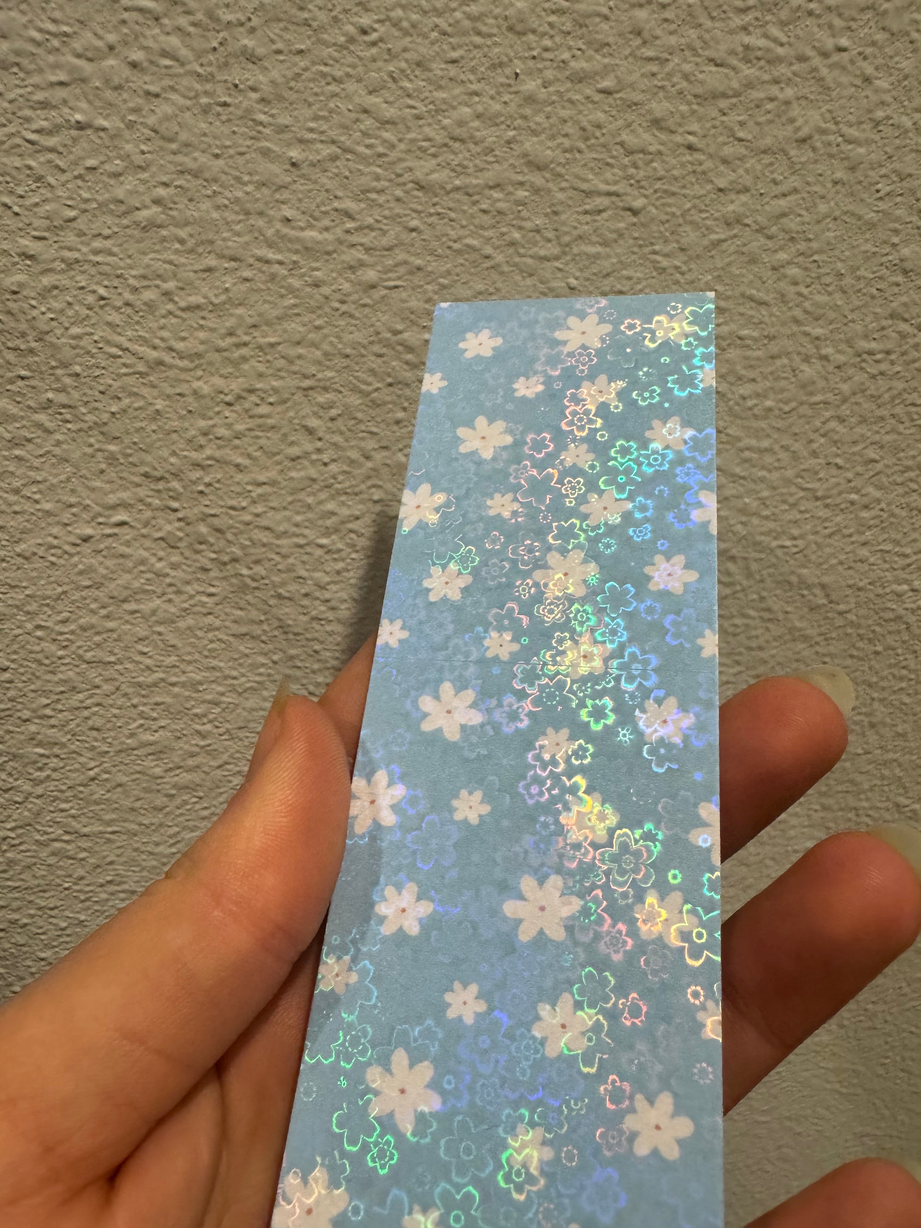 Flower BLUE Bookmarks