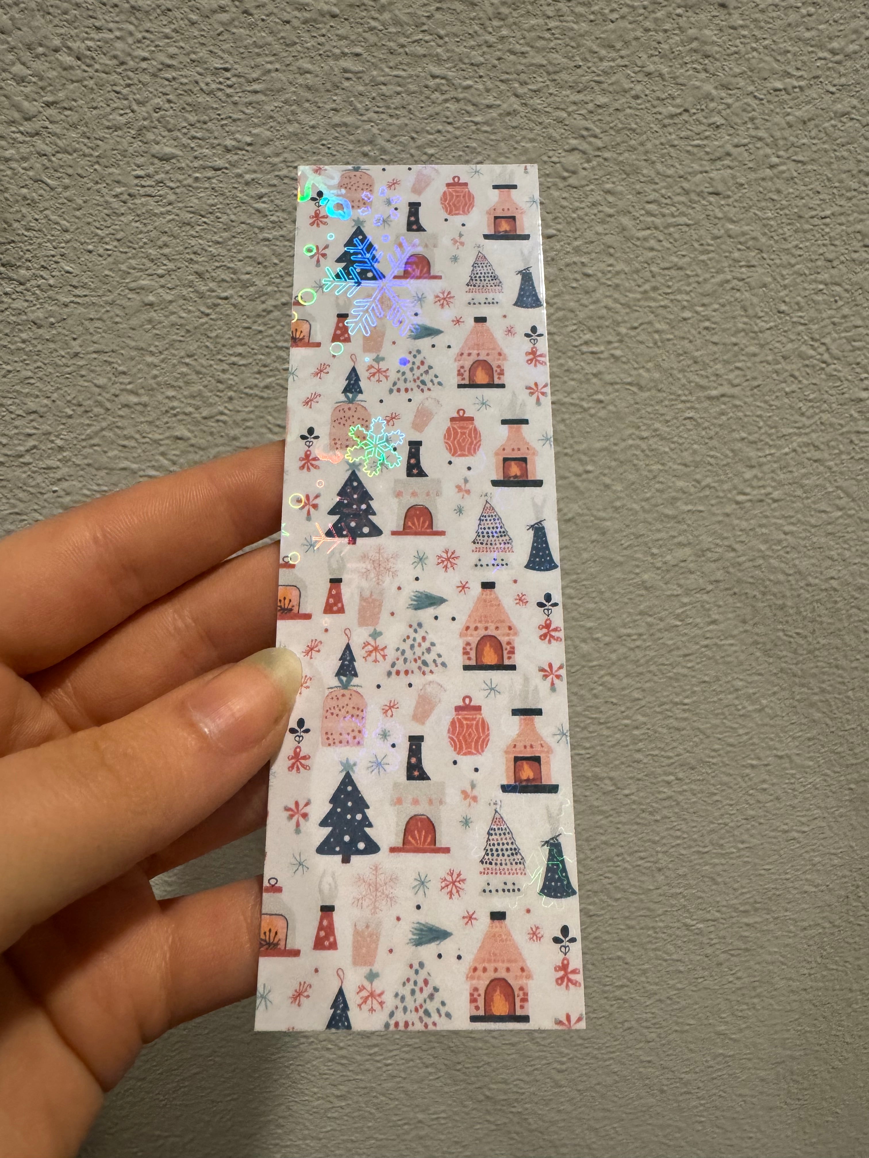 Winter Doodled Bookmarks
