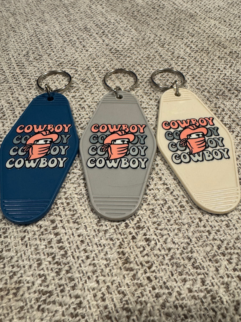 CowboyCowboyCowboyCowboy (style 1) Keychains