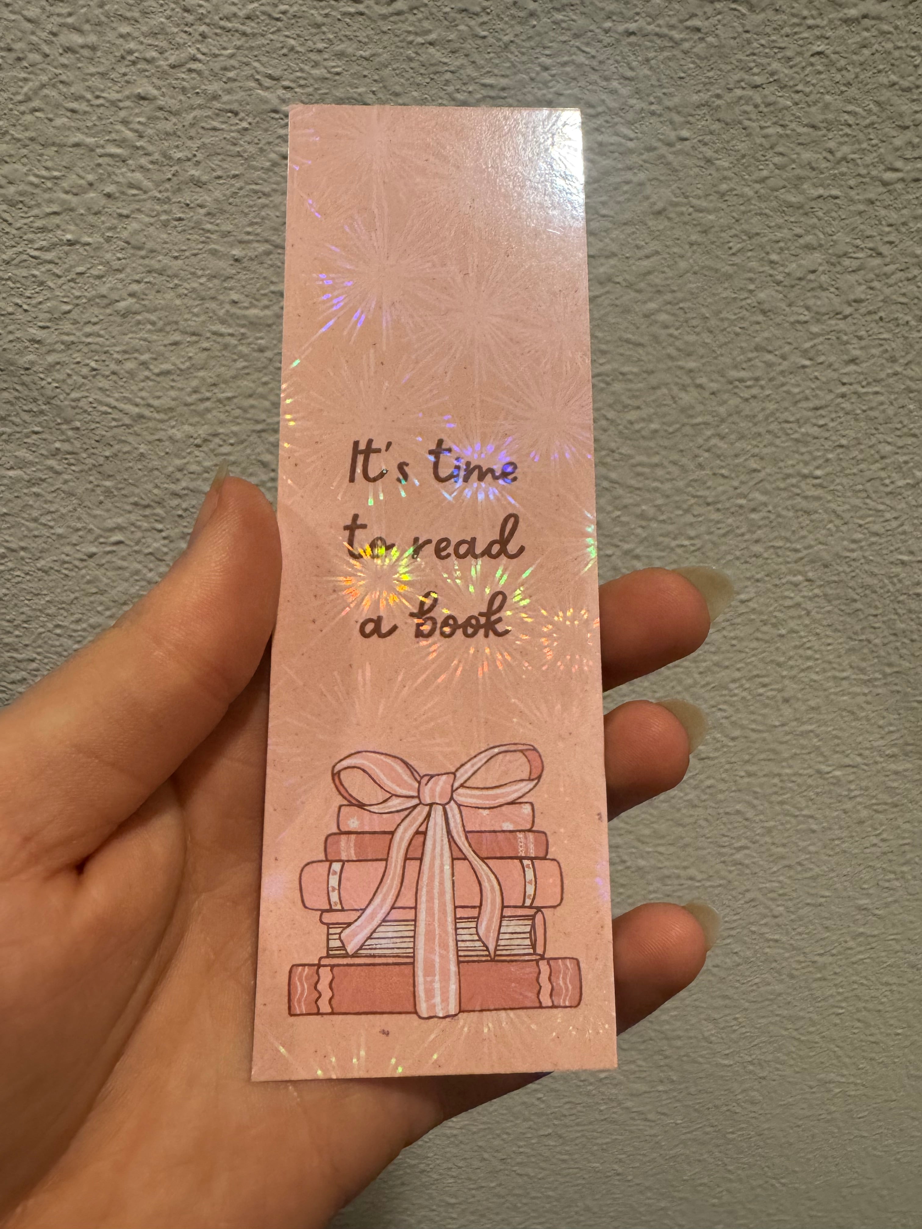 It’s time to read a book Bookmarks