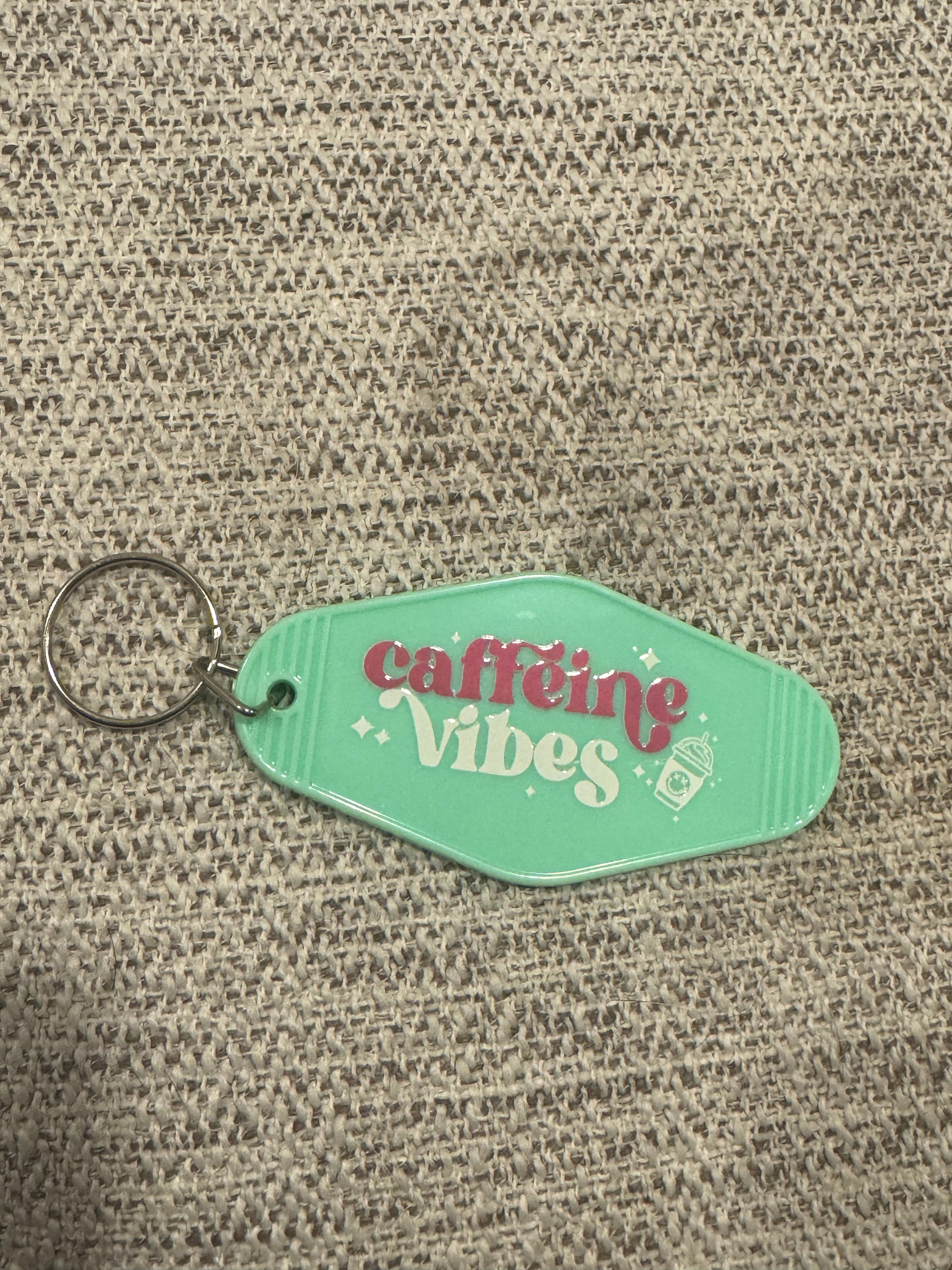 Caffeine Vibes Keychains