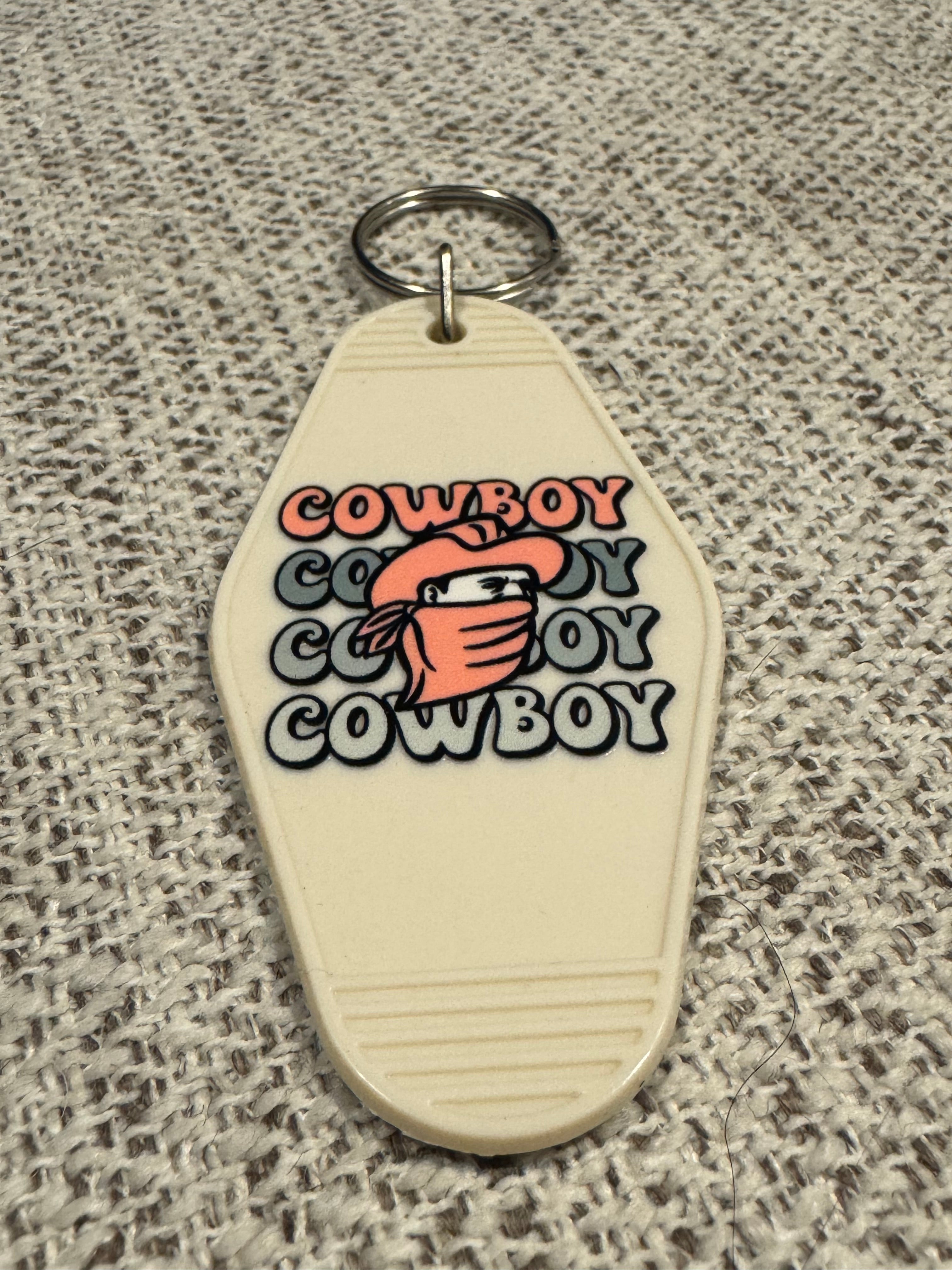 CowboyCowboyCowboyCowboy (style 1) Keychains
