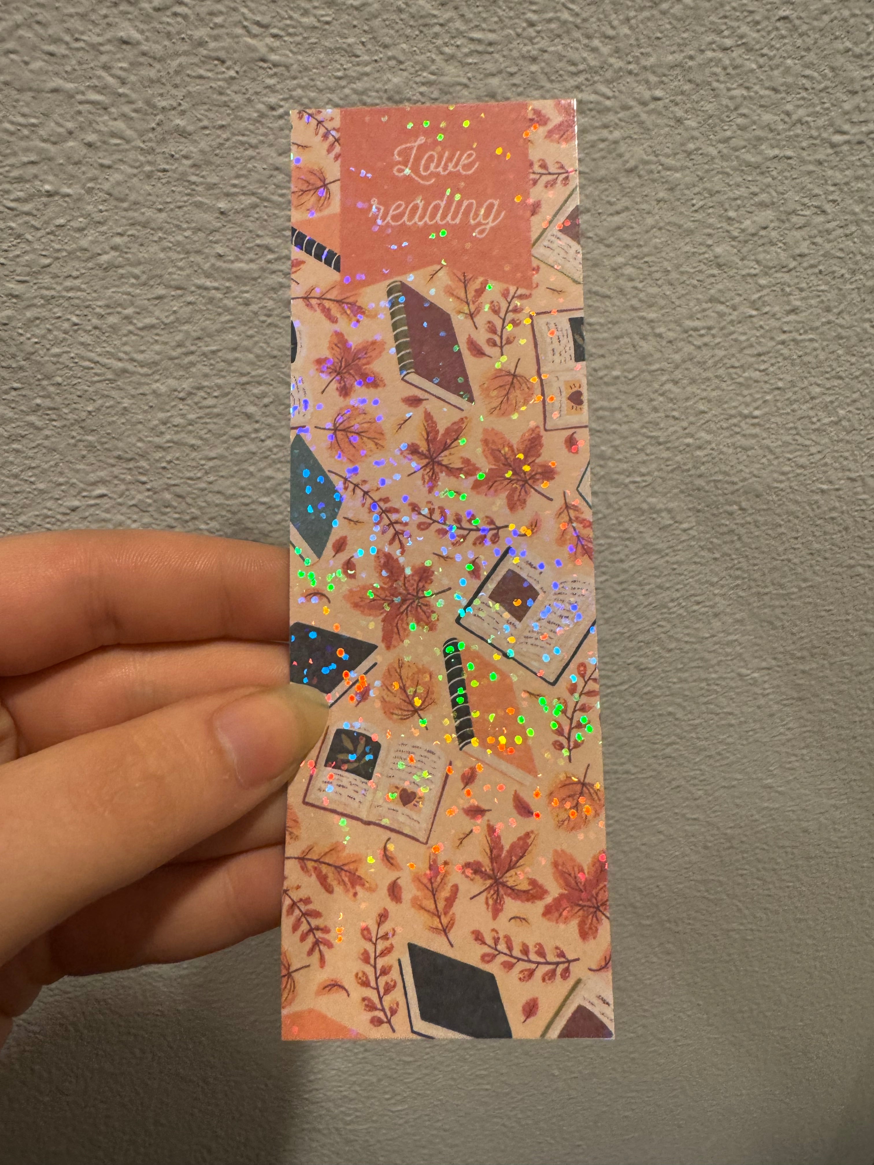 Autumn Love Reading Bookmarks