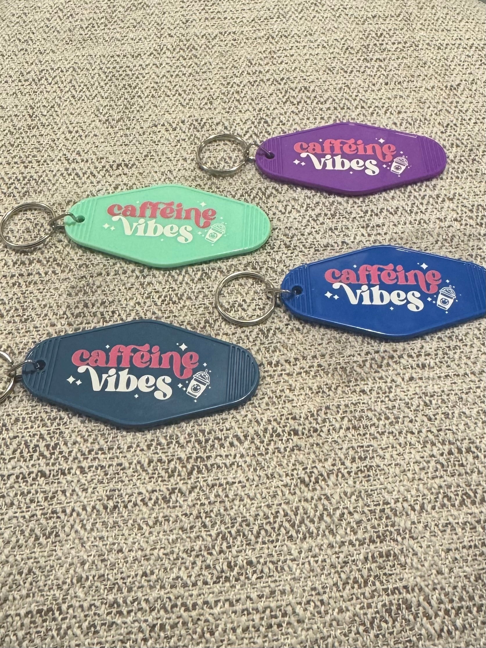 Caffeine Vibes Keychains