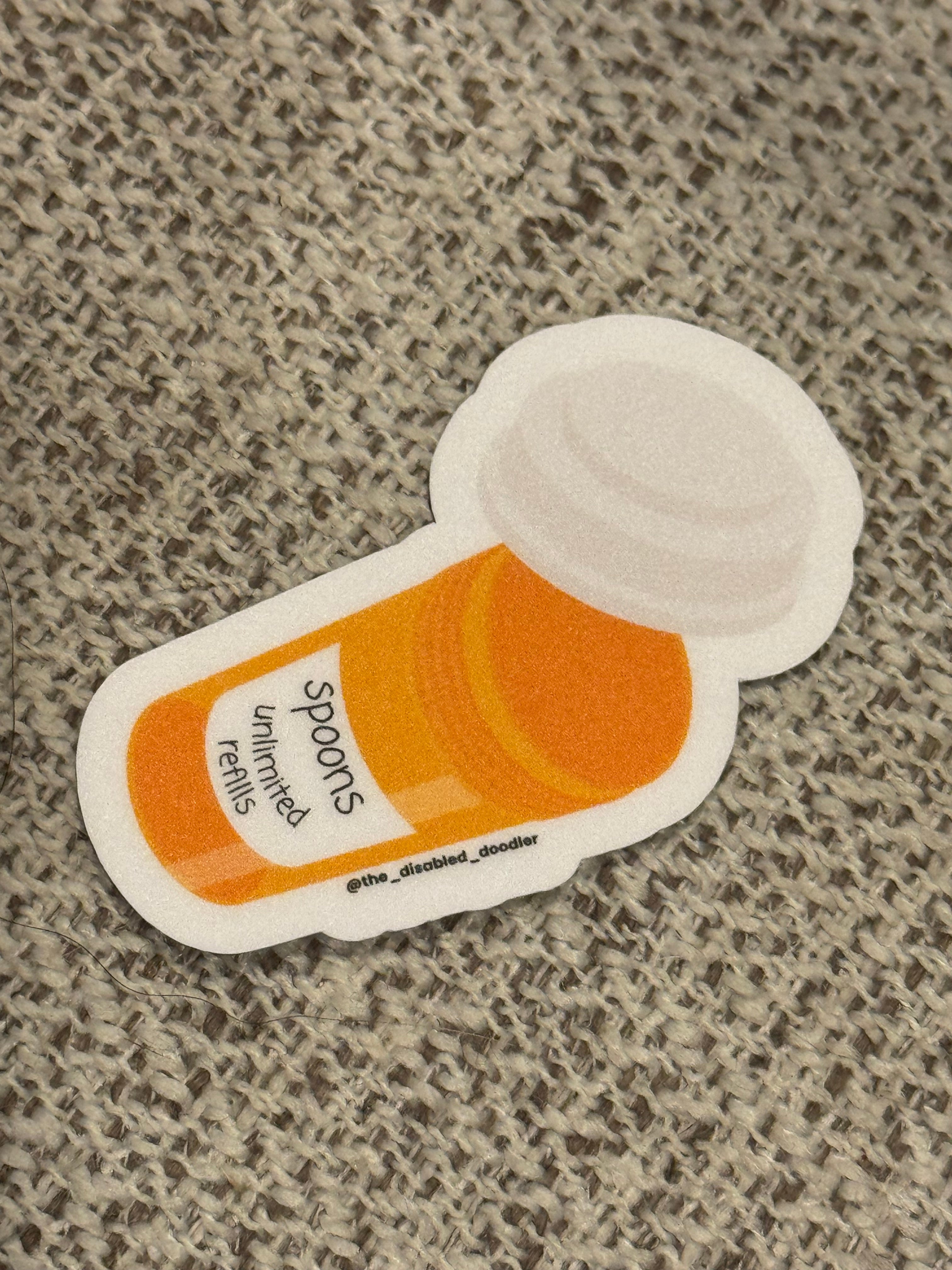 Spoonie Rx Bottle
