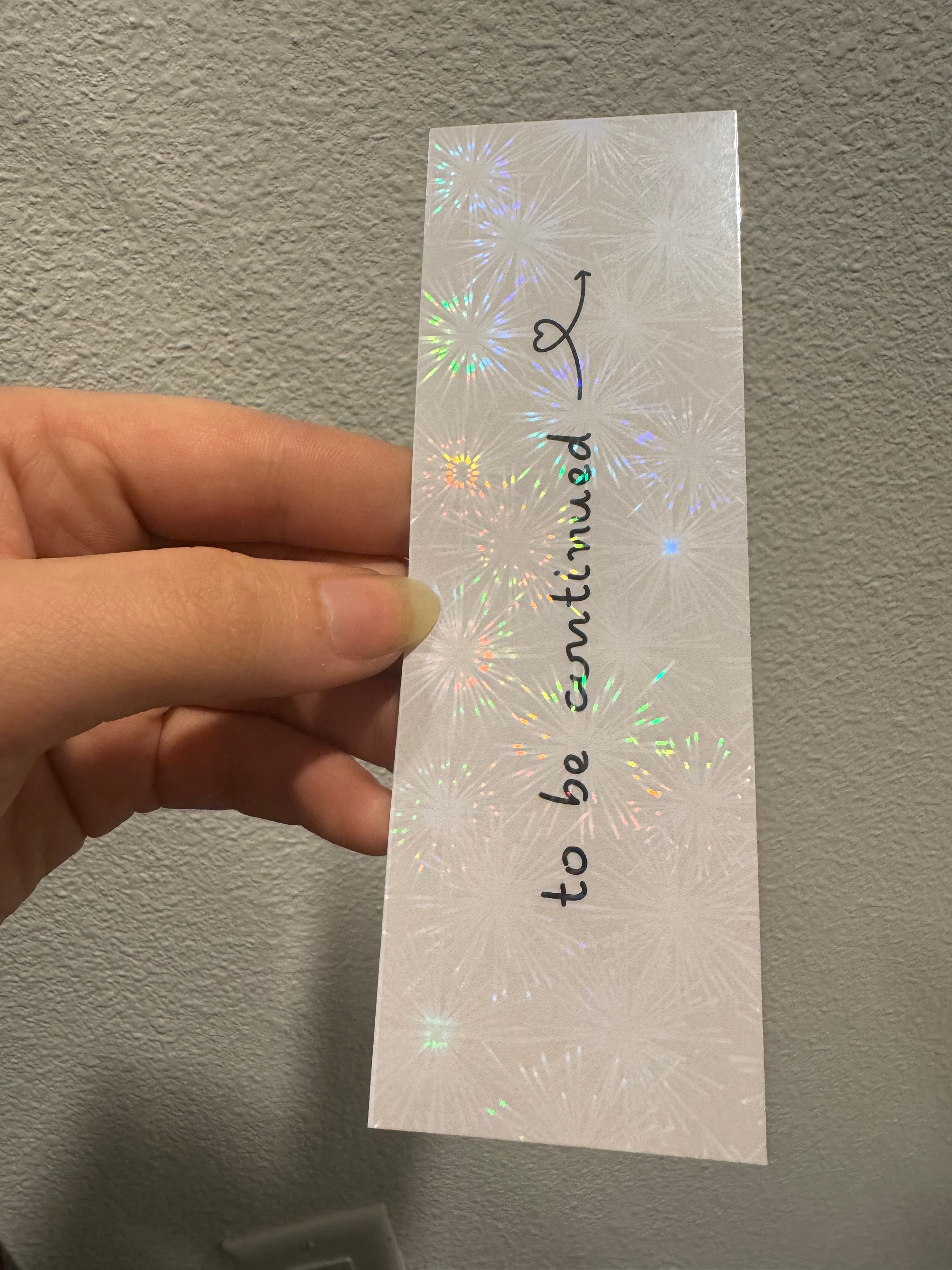 To Be Continued Bookmarks