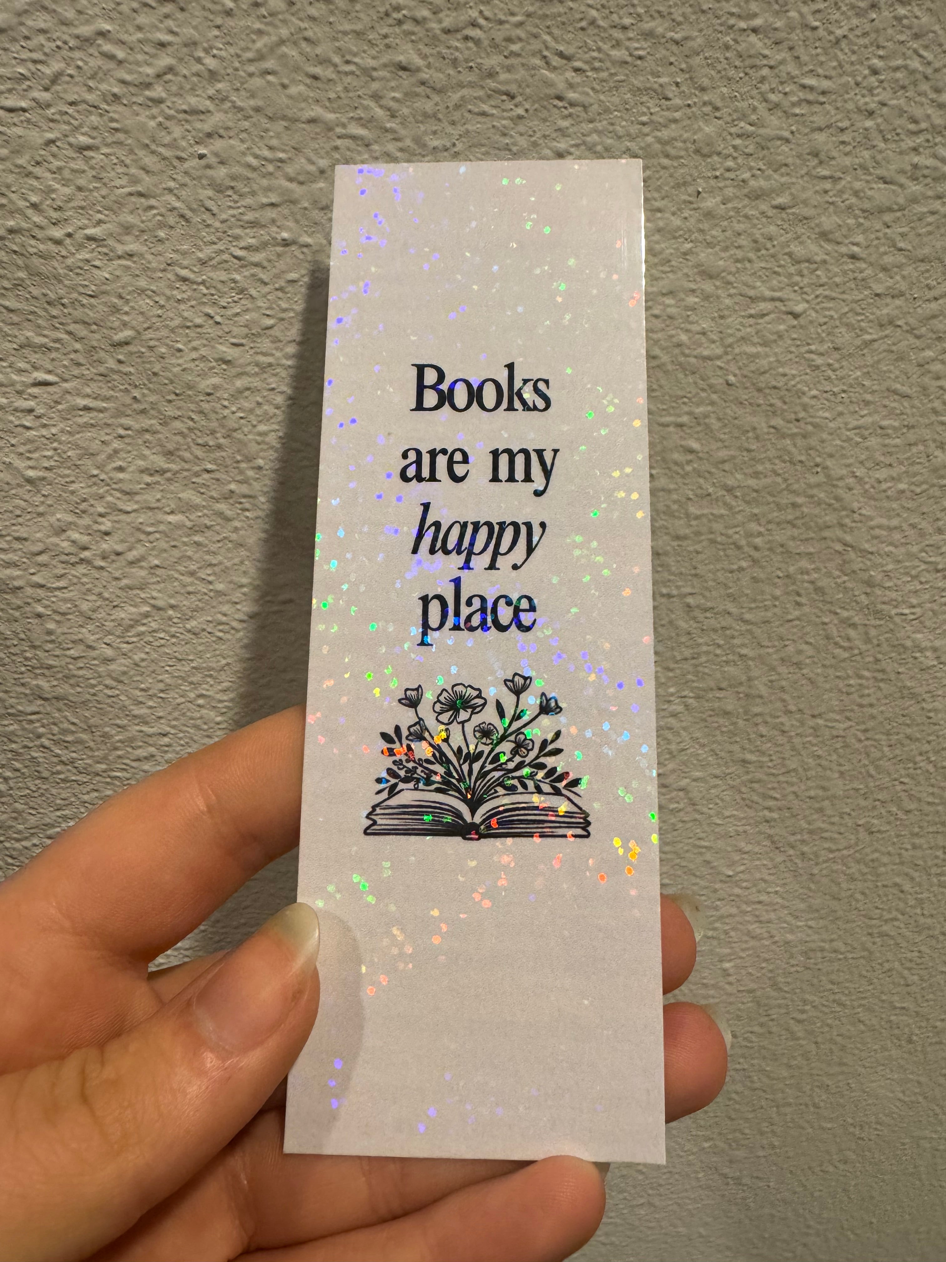 Books are my happy place Bookmarks