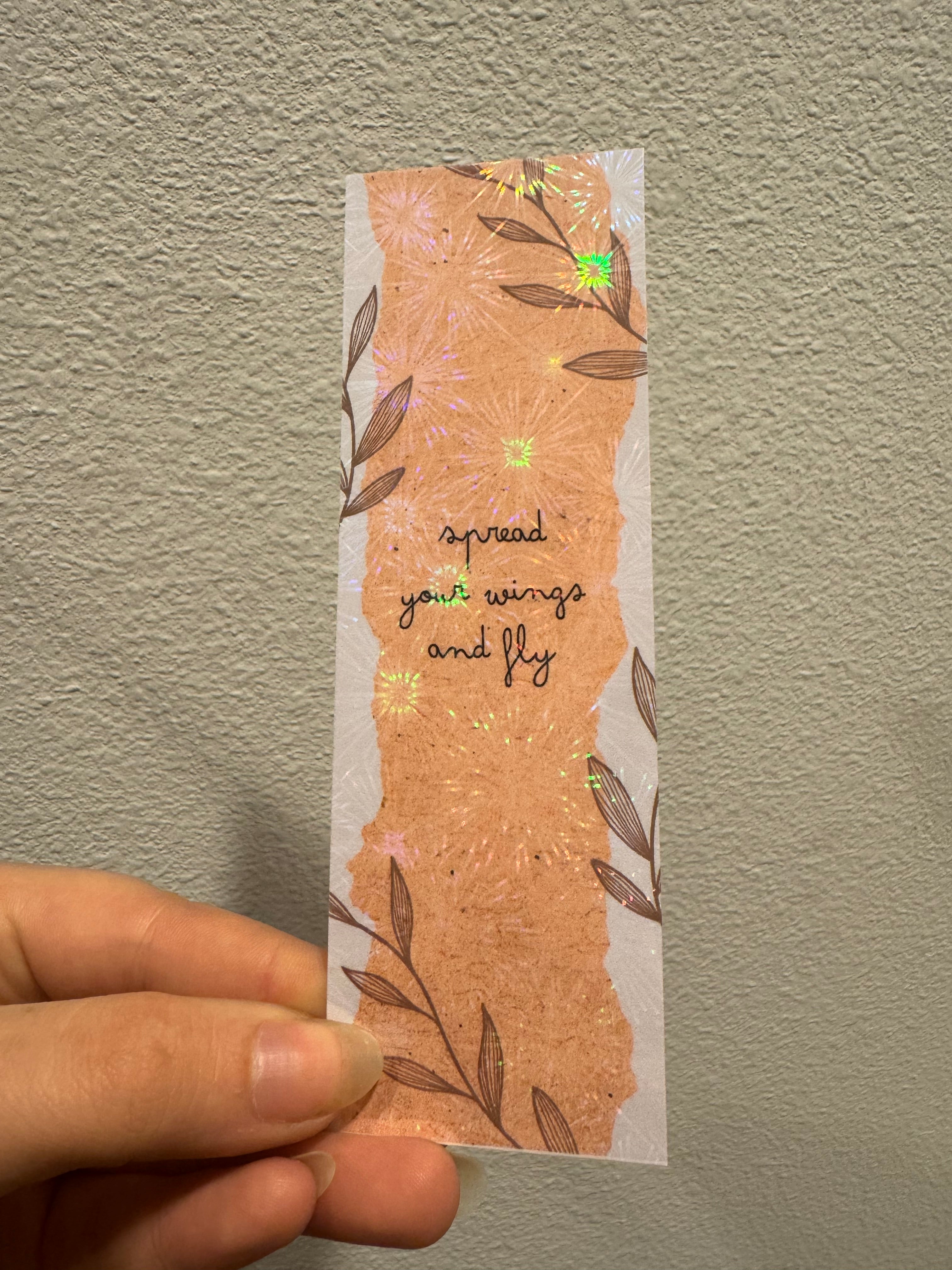 Spread your wings and fly Bookmarks