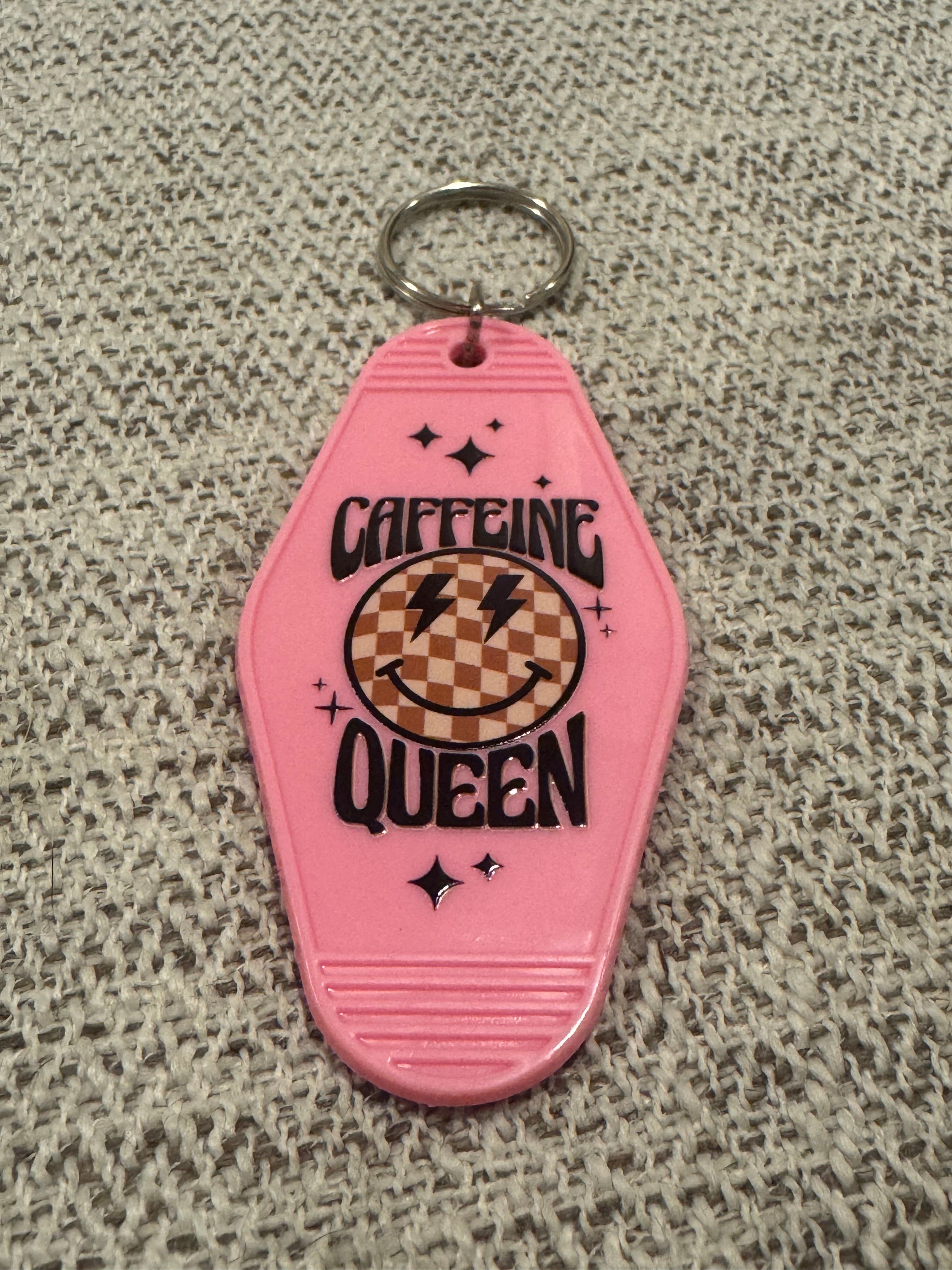 Caffeine Queen Keychains