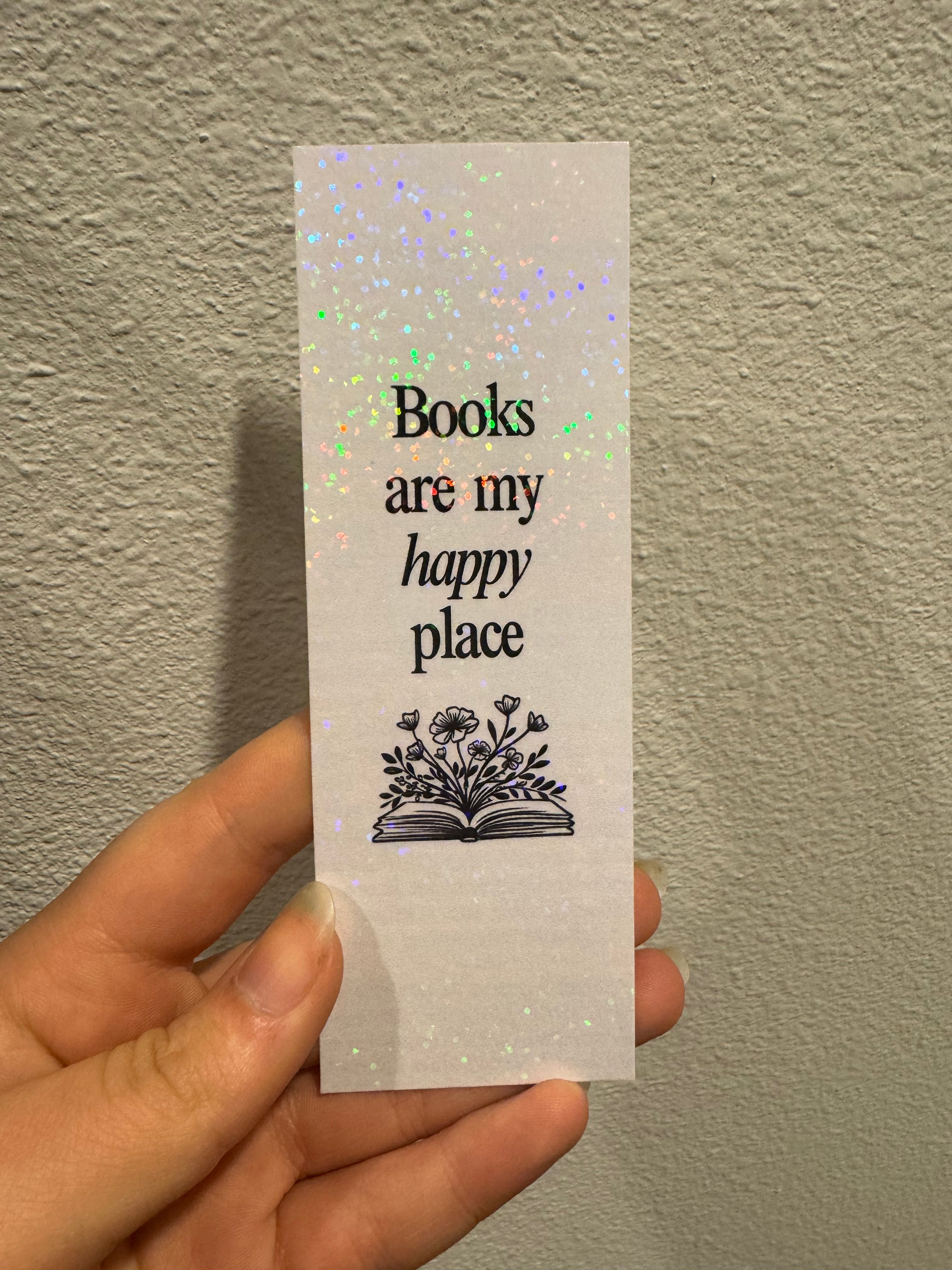 Books are my happy place Bookmarks