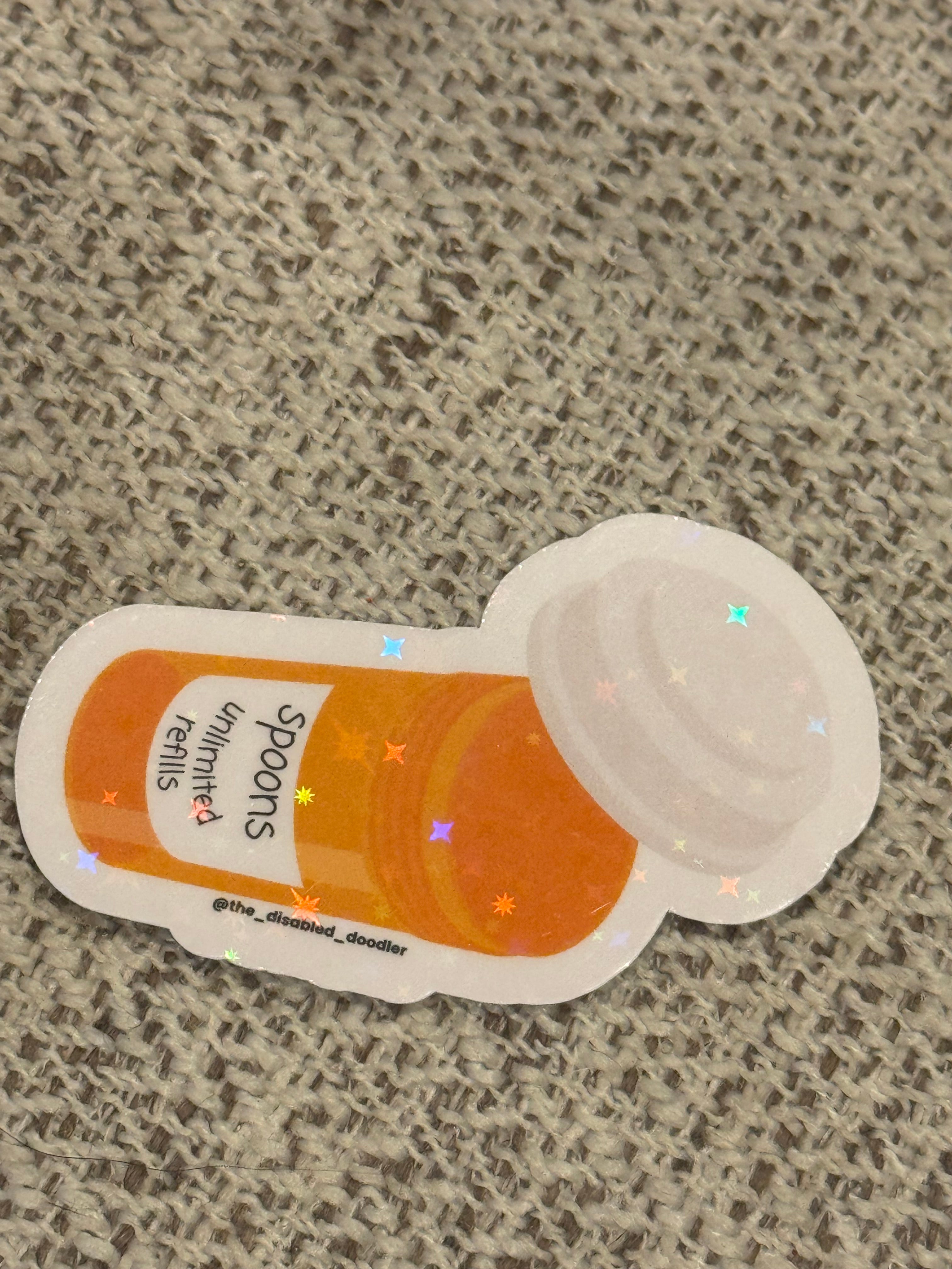 Spoonie Rx Bottle