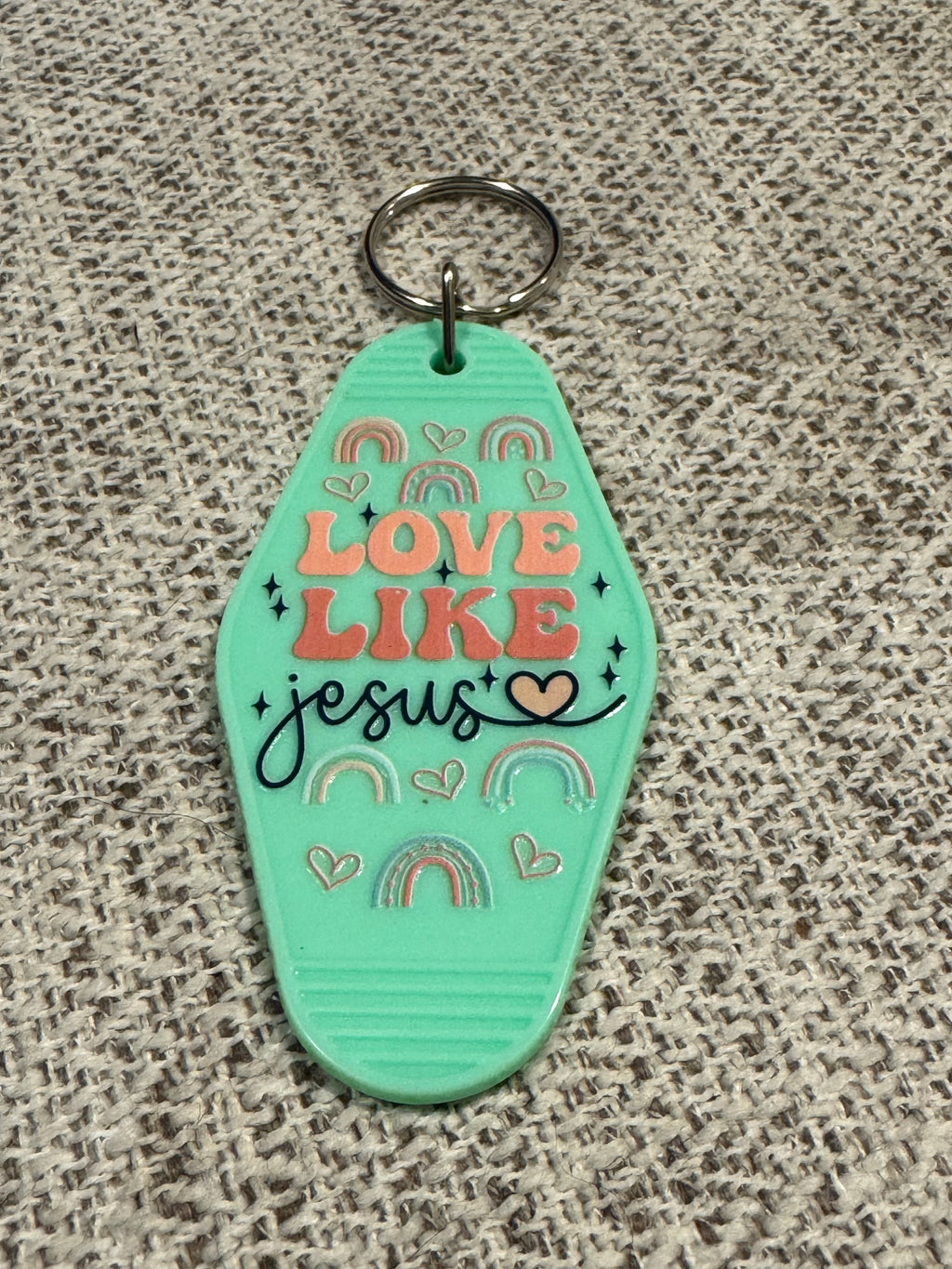 Love Like Jesus Keychains