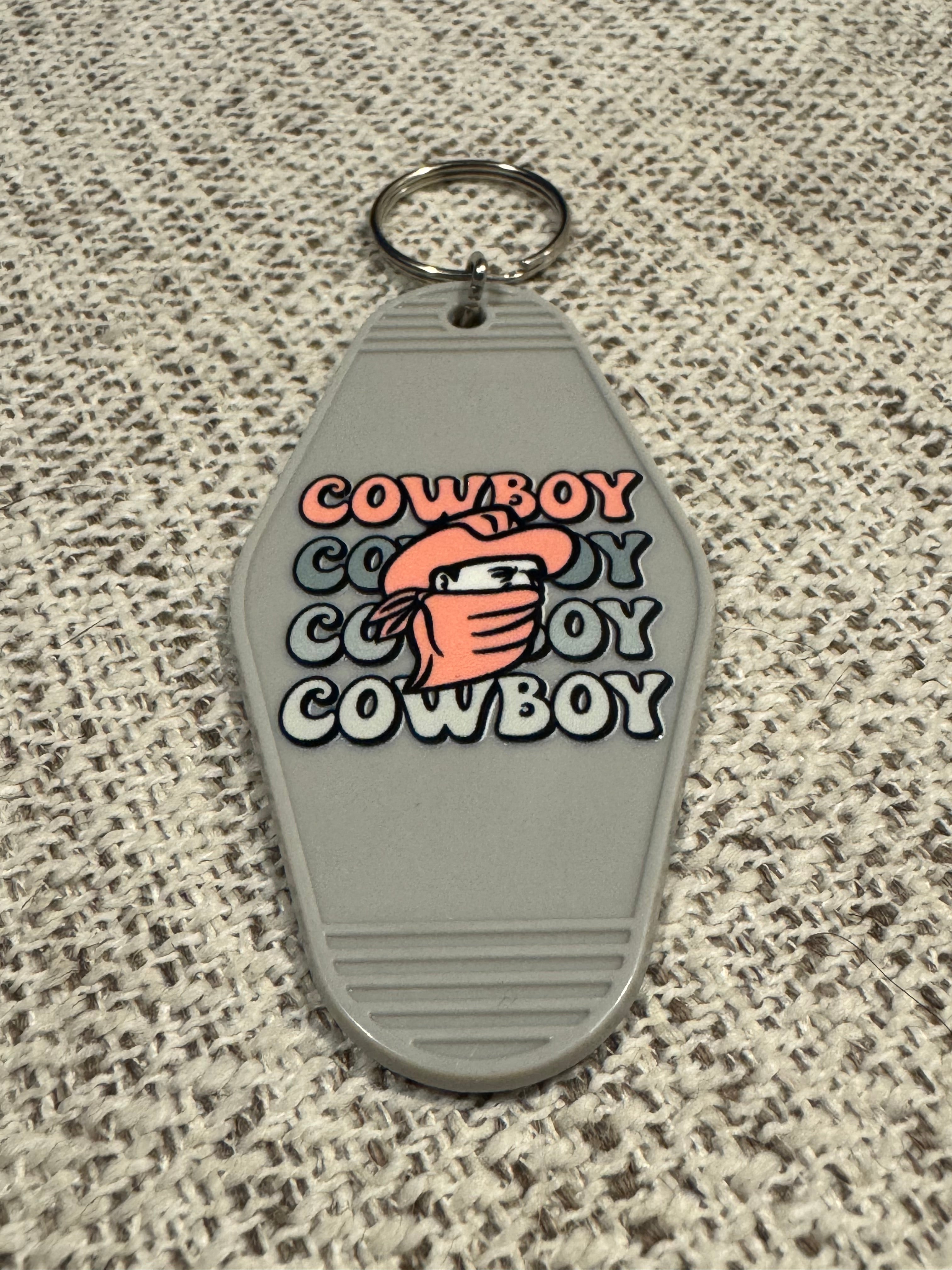 CowboyCowboyCowboyCowboy (style 1) Keychains