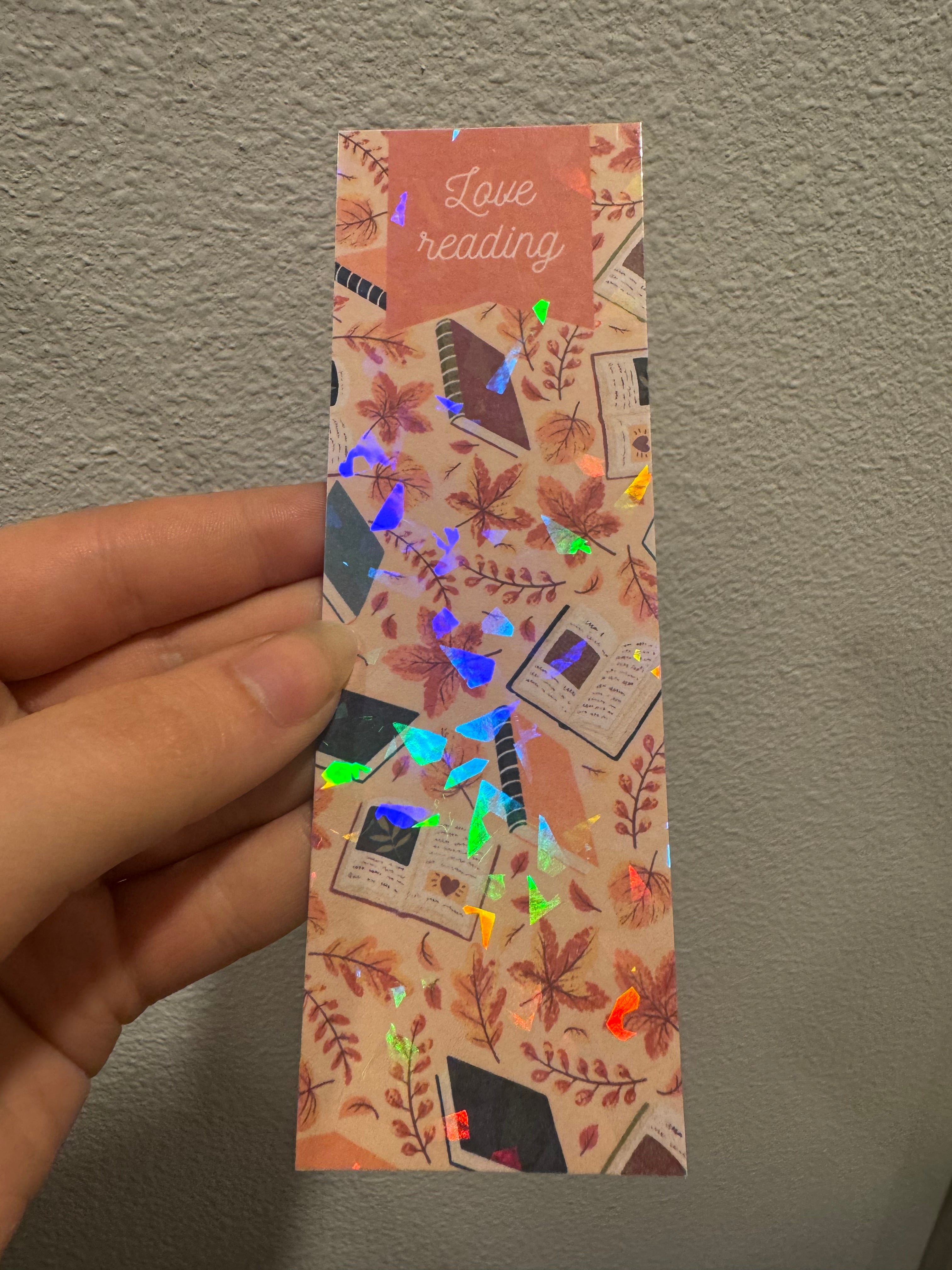 Autumn Love Reading Bookmarks