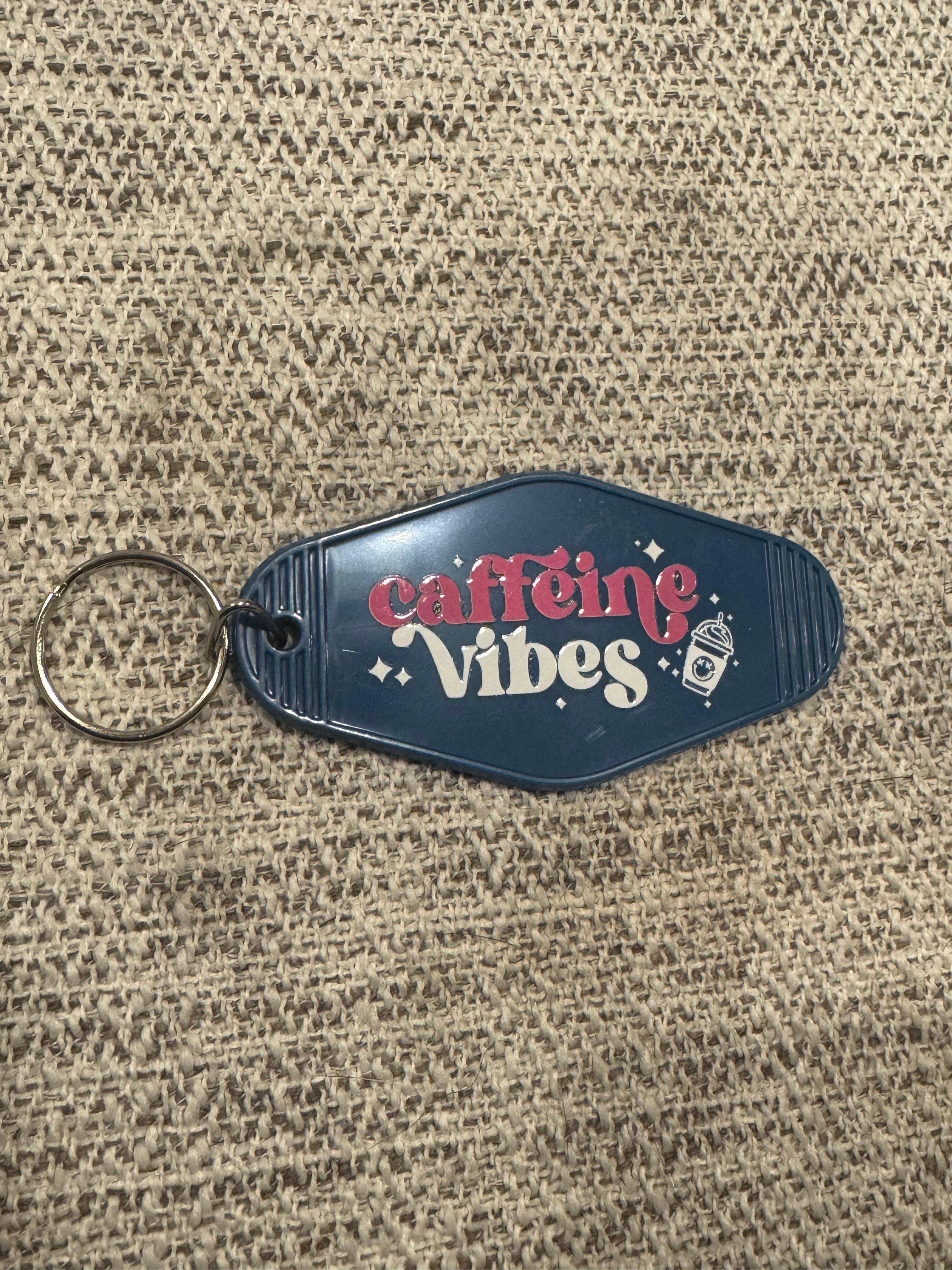 Caffeine Vibes Keychains
