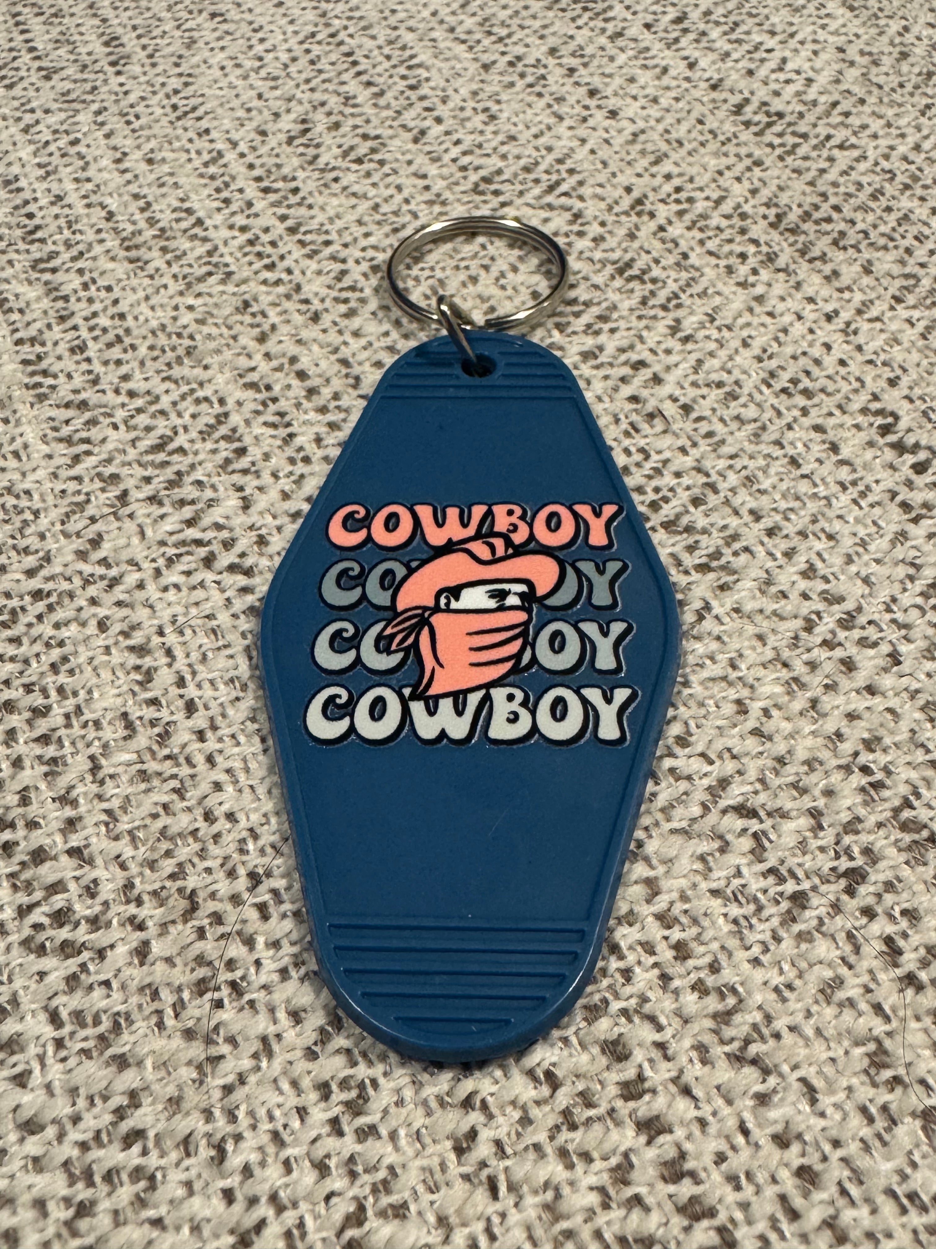 CowboyCowboyCowboyCowboy (style 1) Keychains