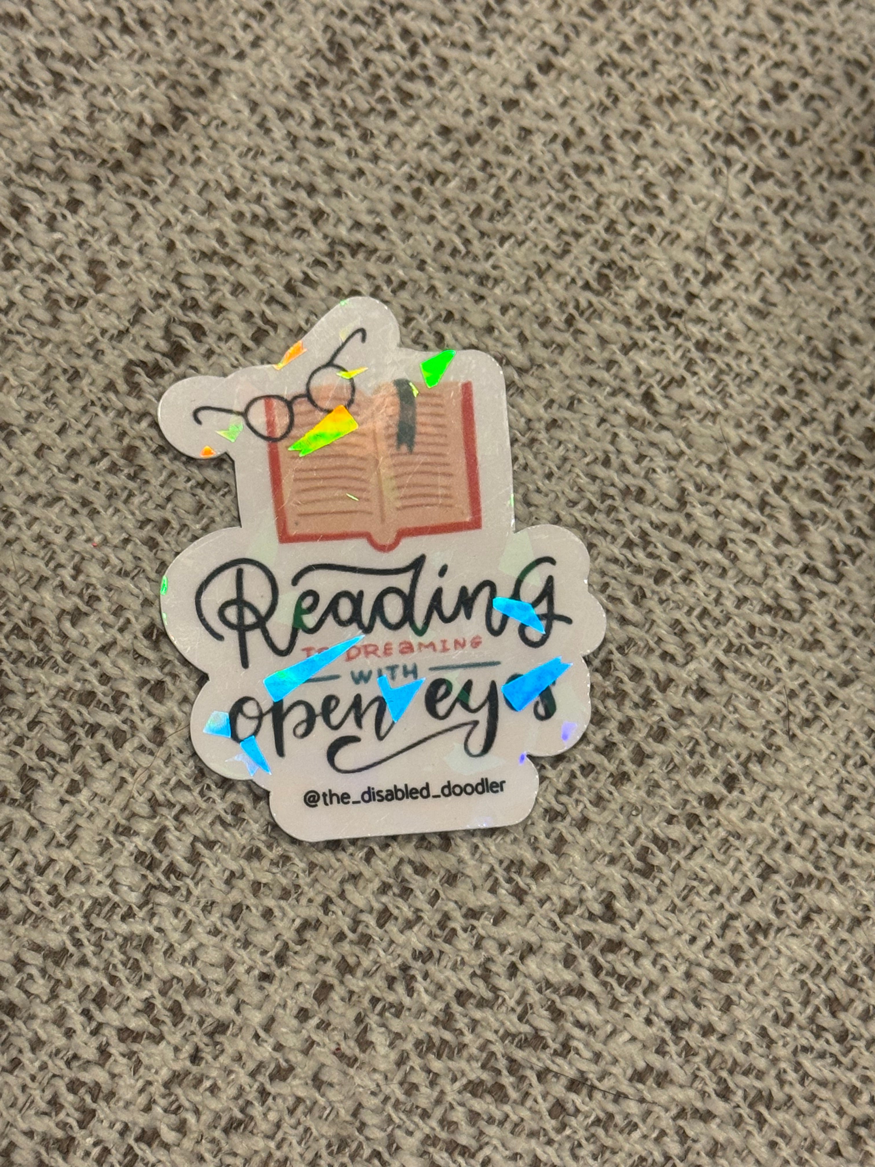 Reading Is Dreaming Sticker