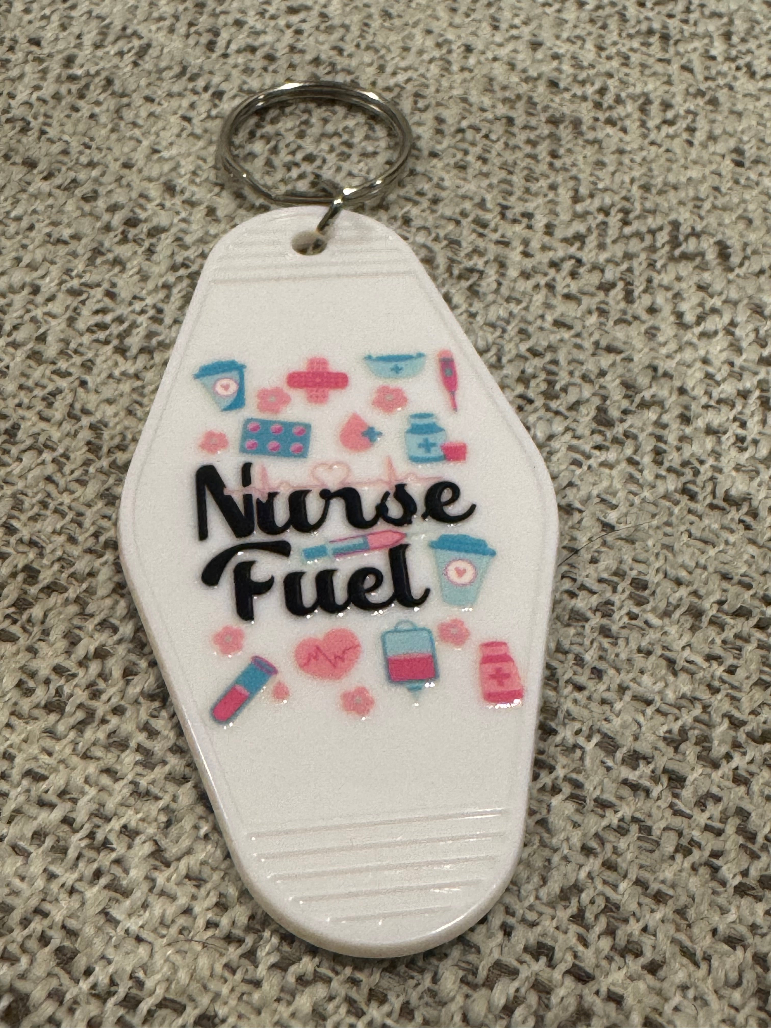 Nurse Fuel Keychains