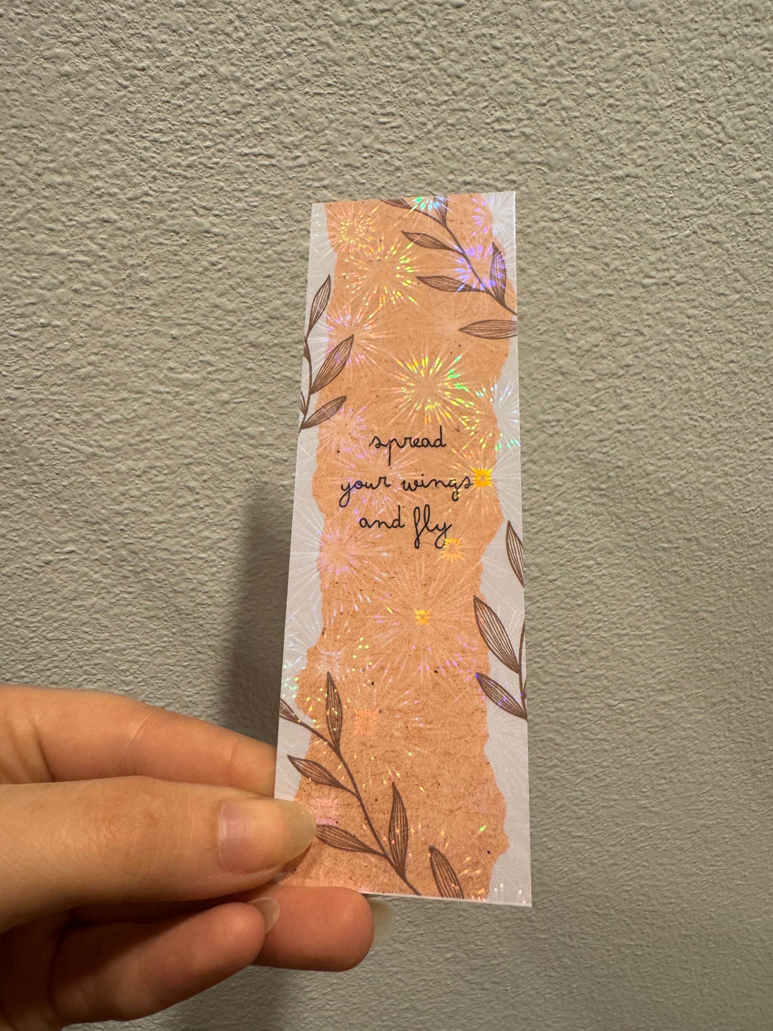 Spread your wings and fly Bookmarks