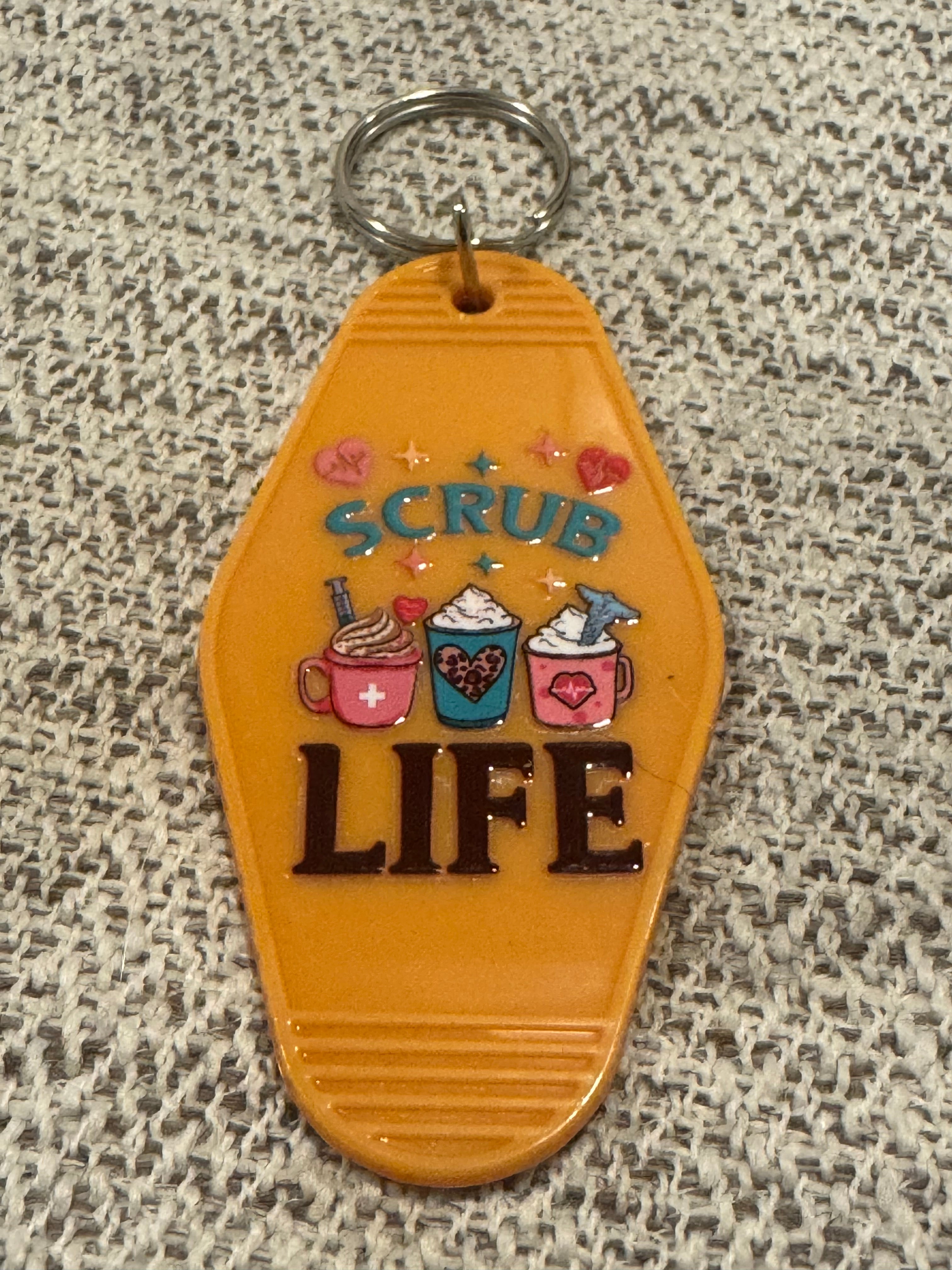 Scrub Life Keychains
