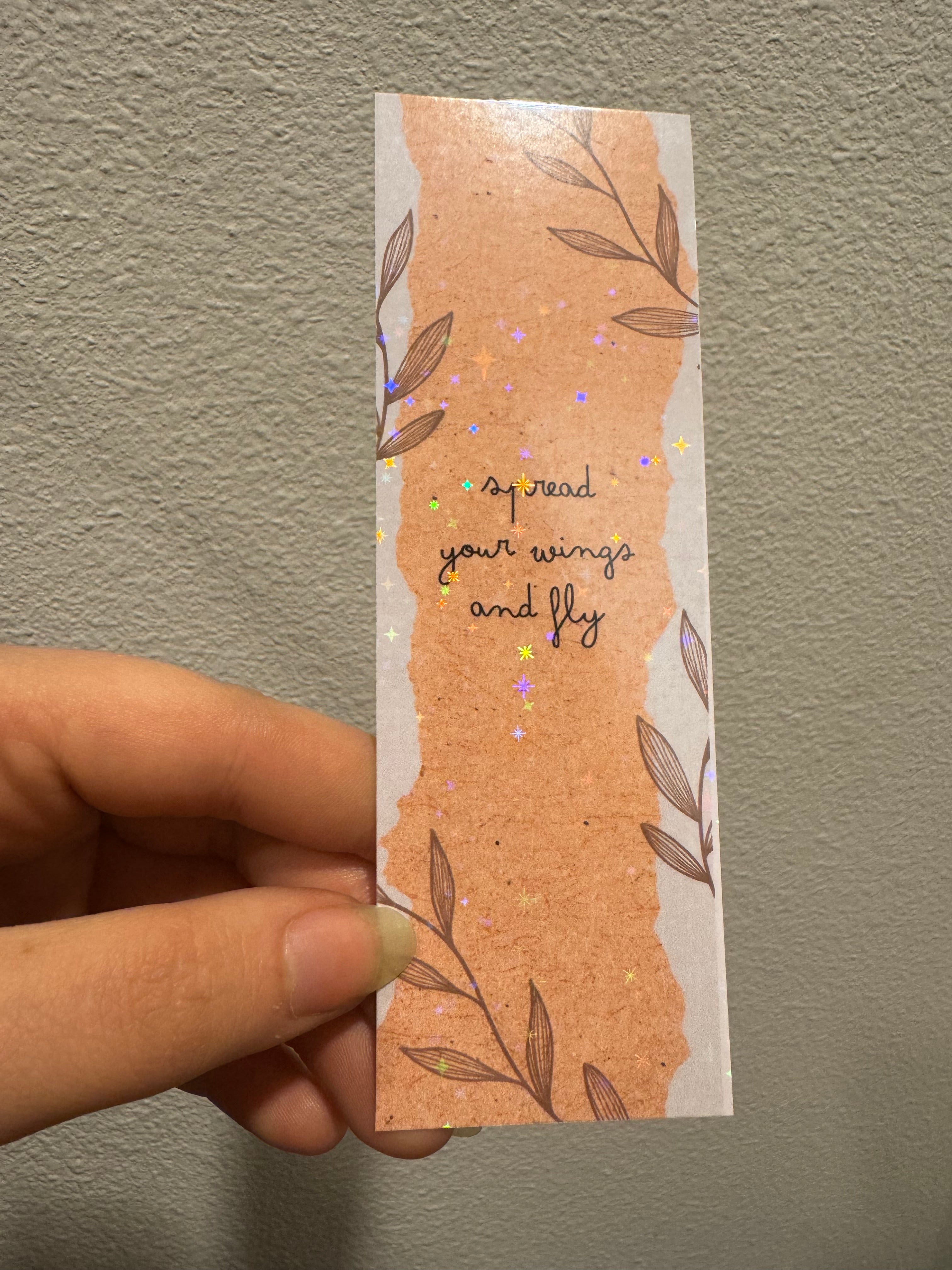 Spread your wings and fly Bookmarks