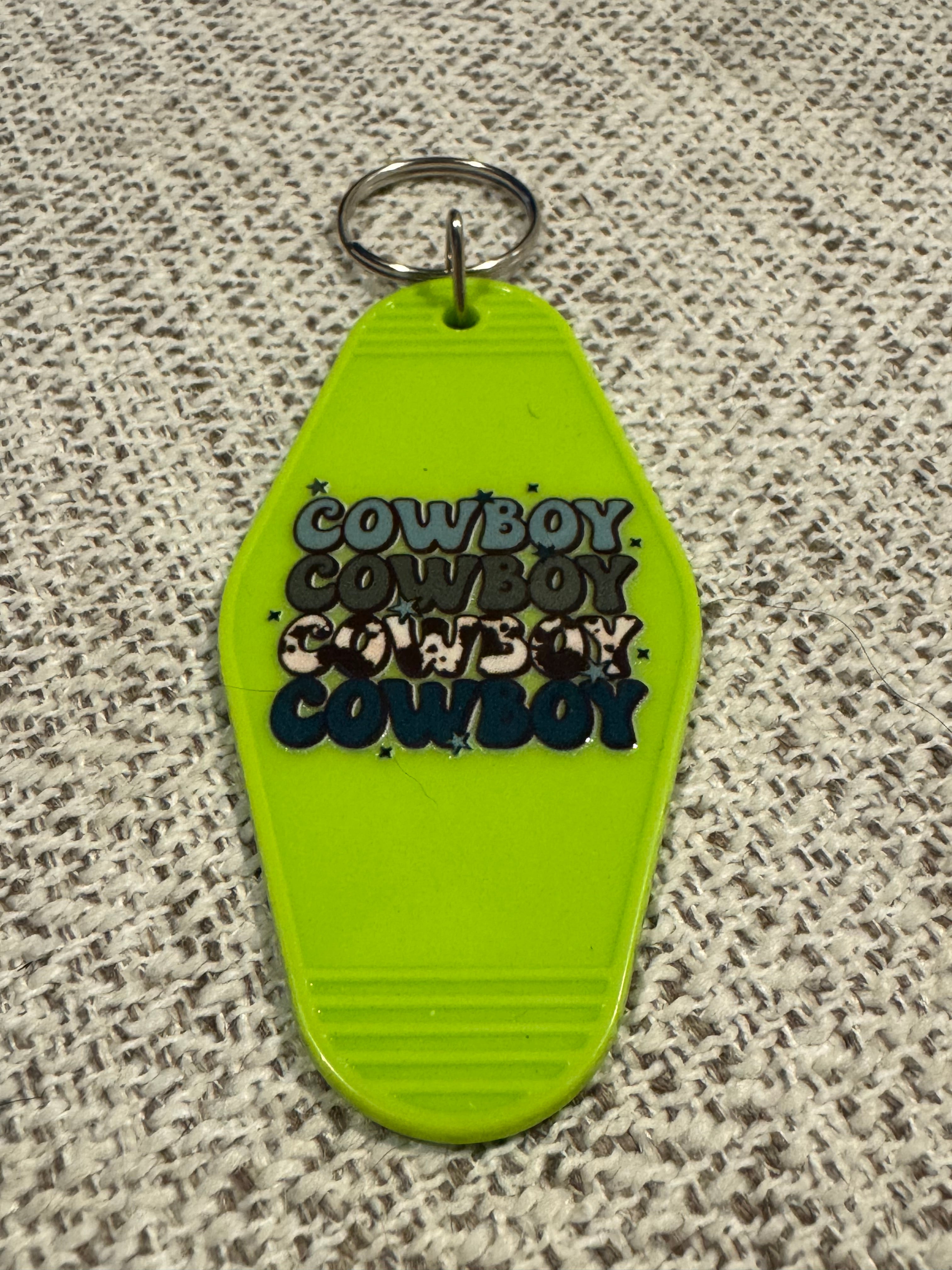 CowboyCowboyCowboyCowboy (style 2) Keychains