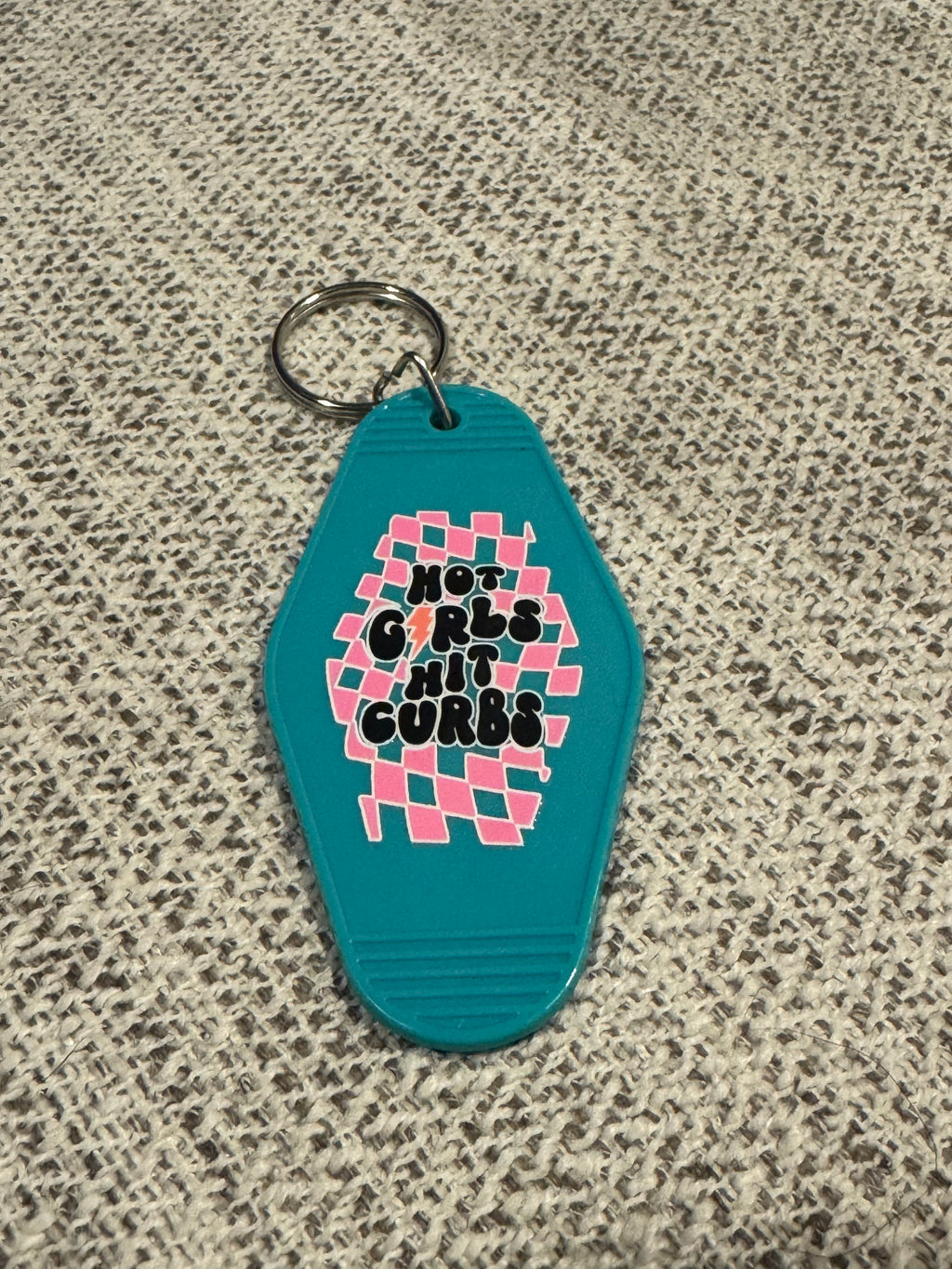 Hot Girls Hit Curbs (style 1) Keychains