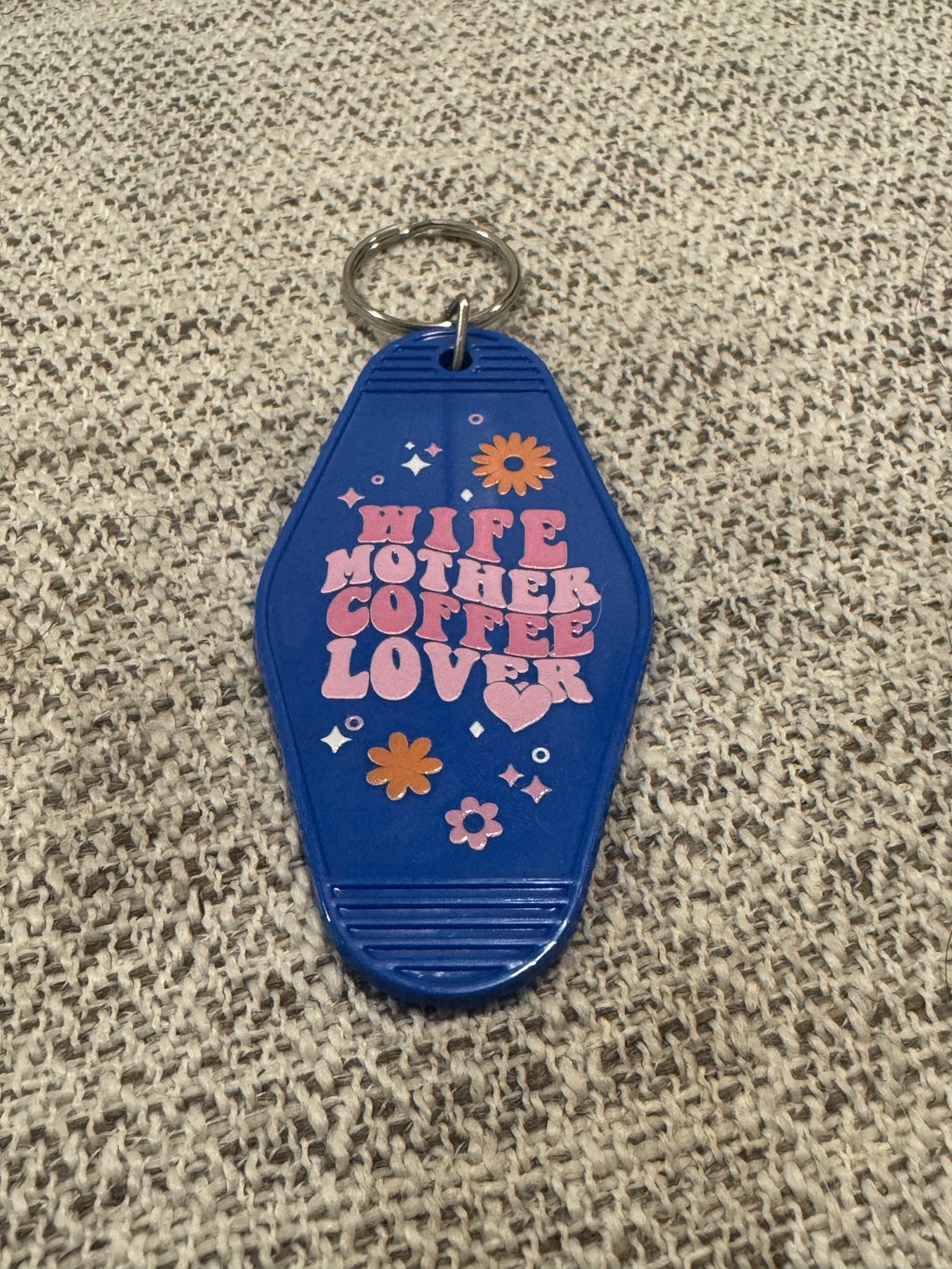 Wife Mother Coffee Lover Keychains