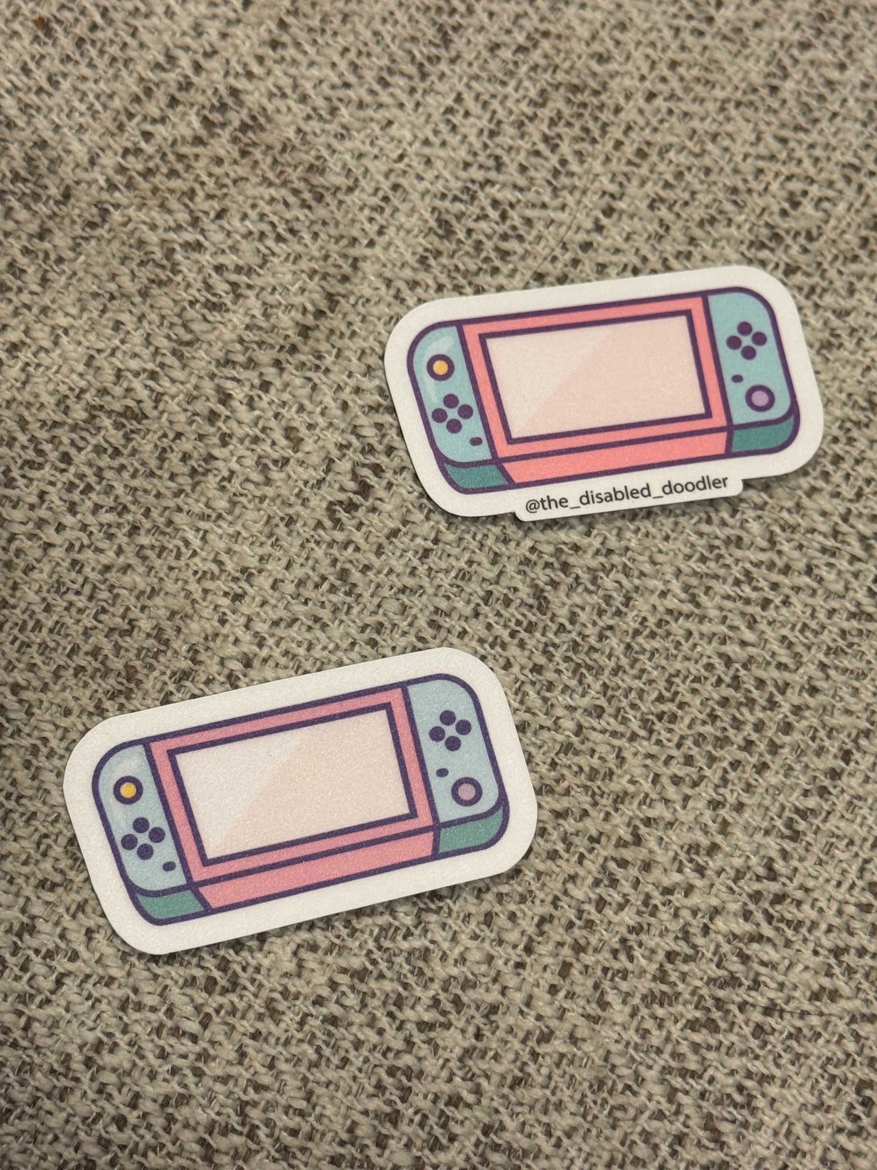 Pink Video Game Device
