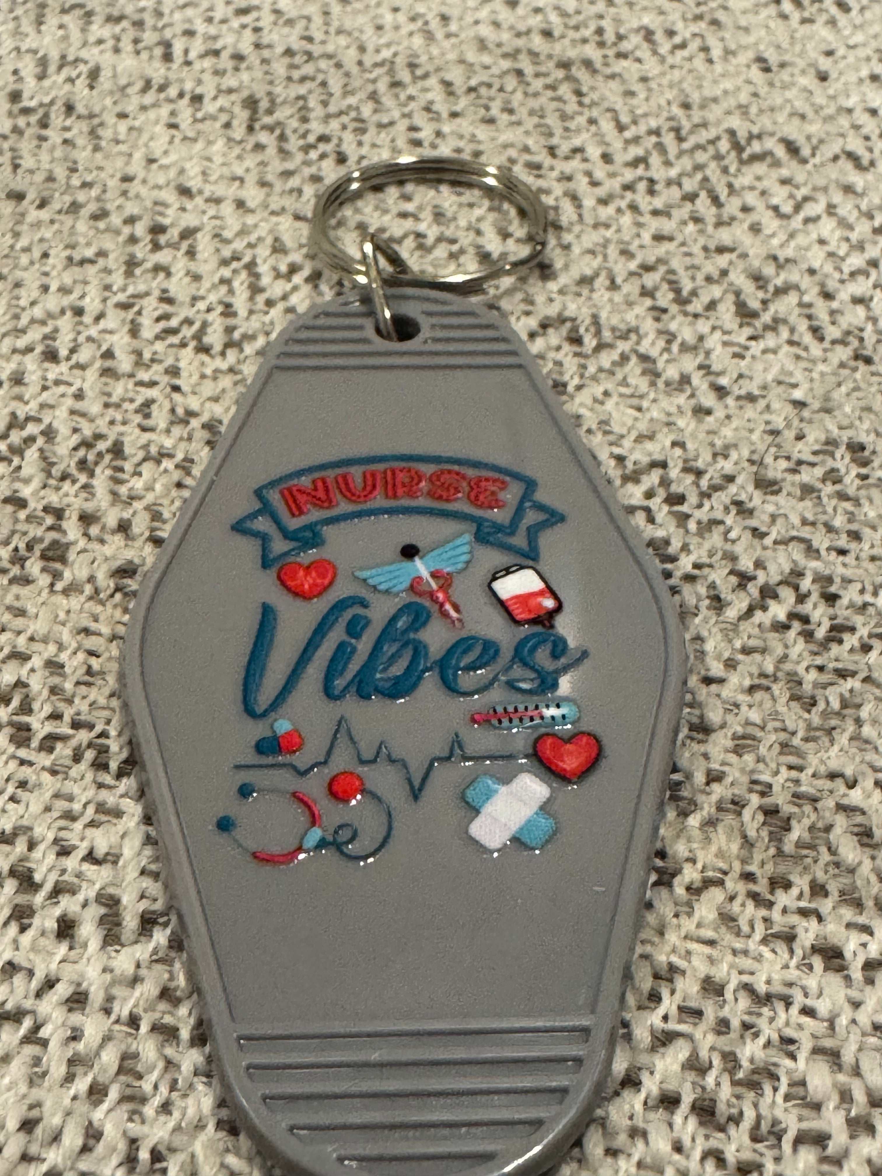 Nurse Vibes Keychains