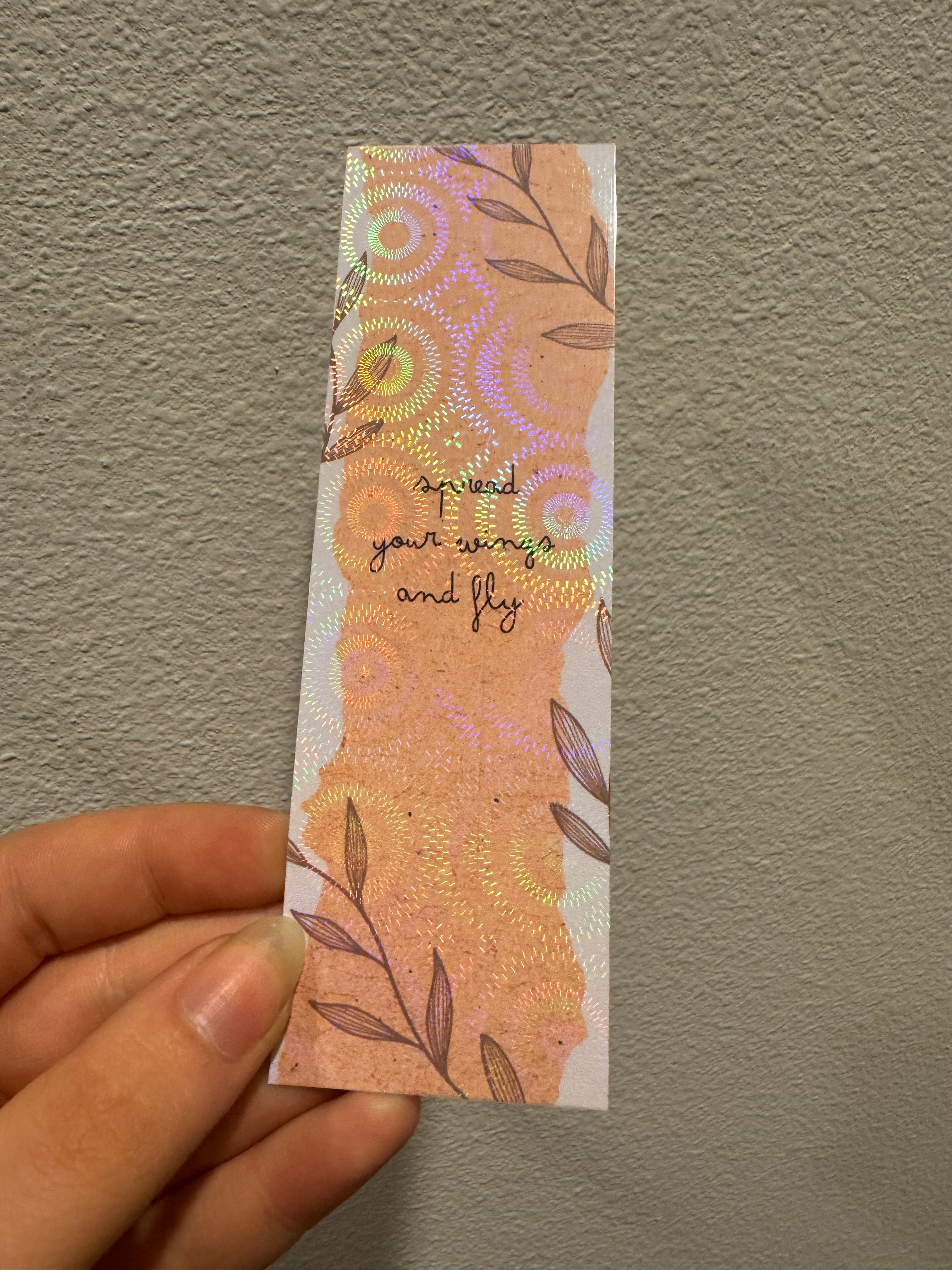 Spread your wings and fly Bookmarks