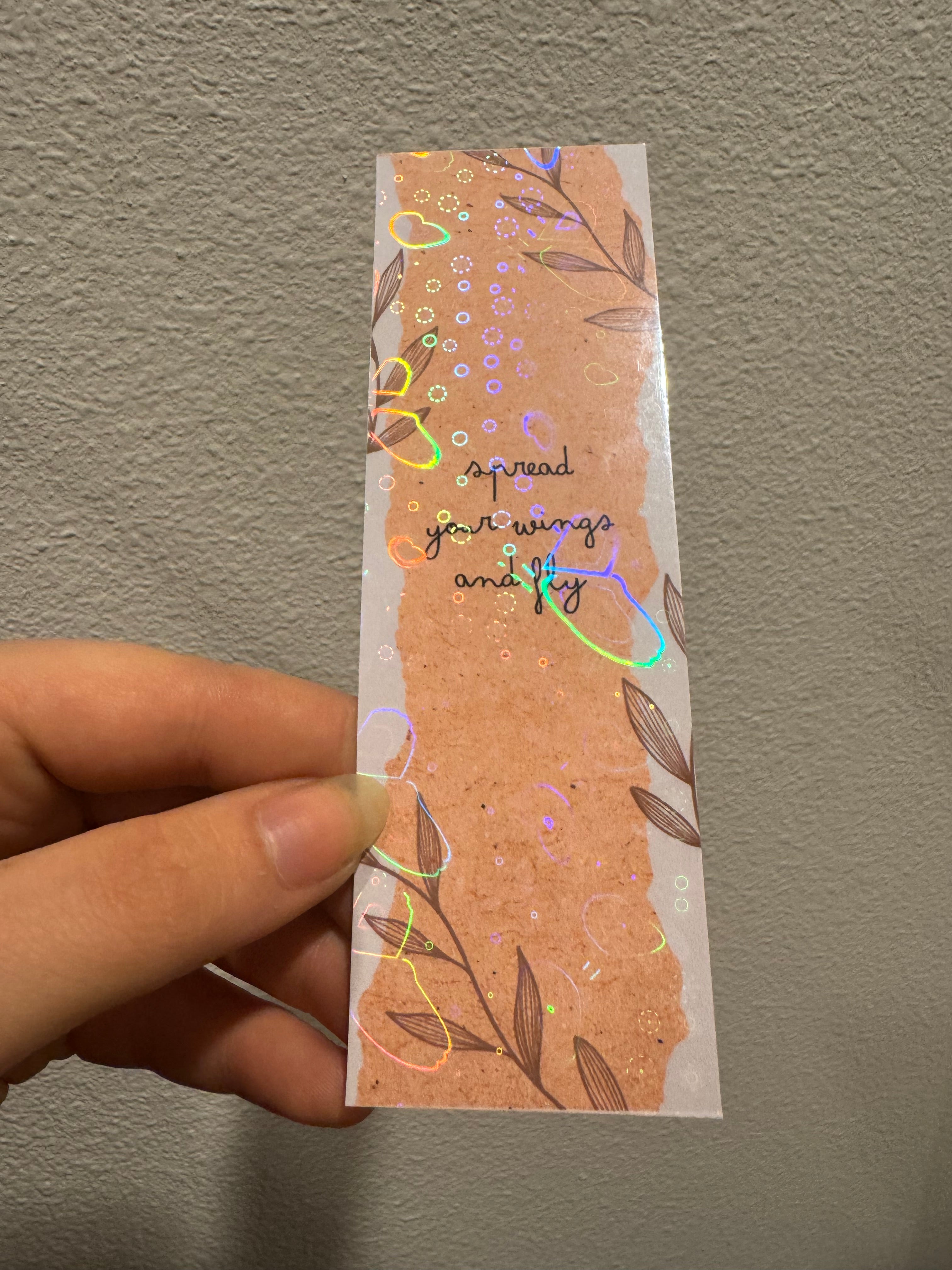 Spread your wings and fly Bookmarks