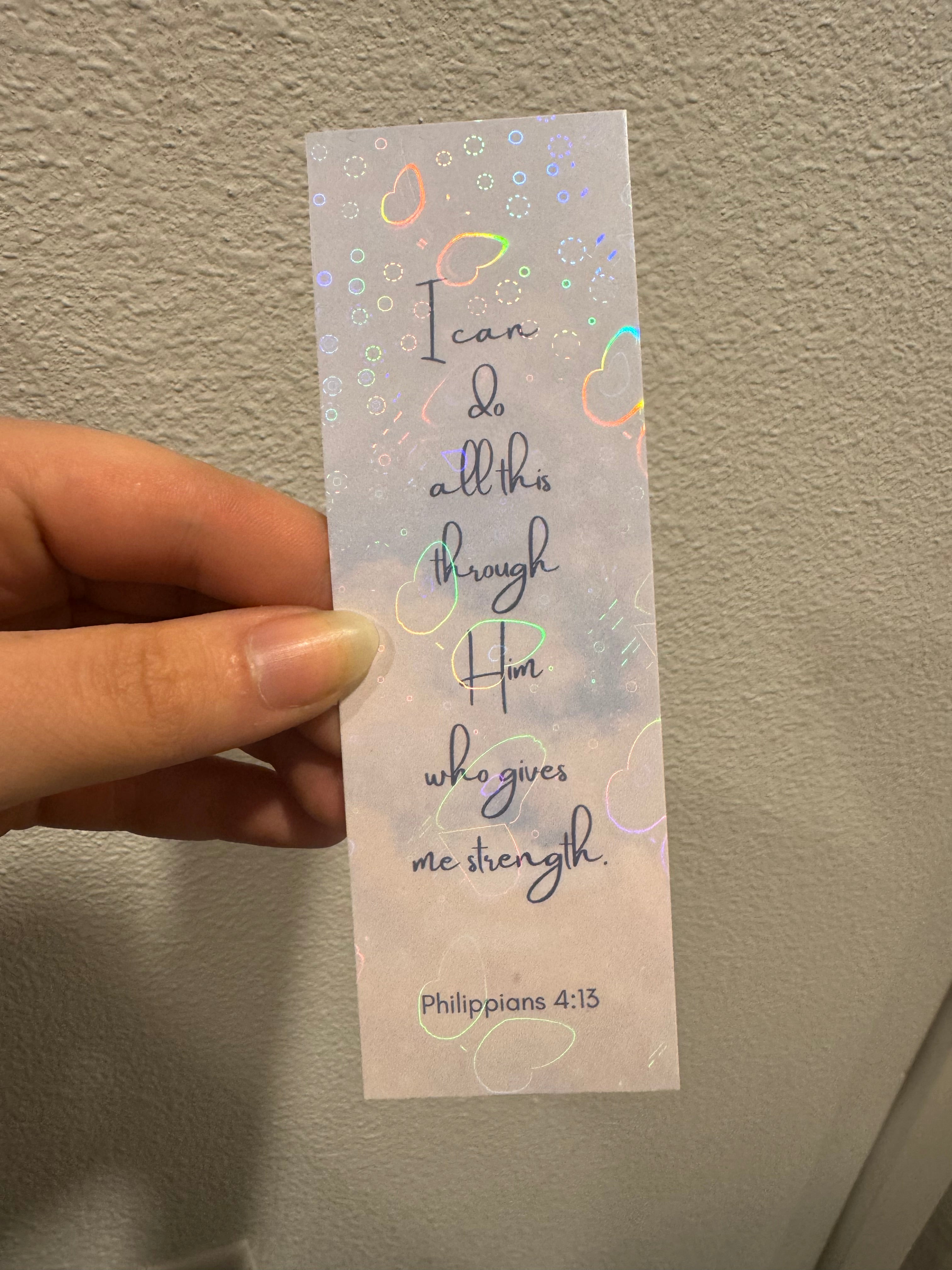 Philippians 4:13 Bookmarks