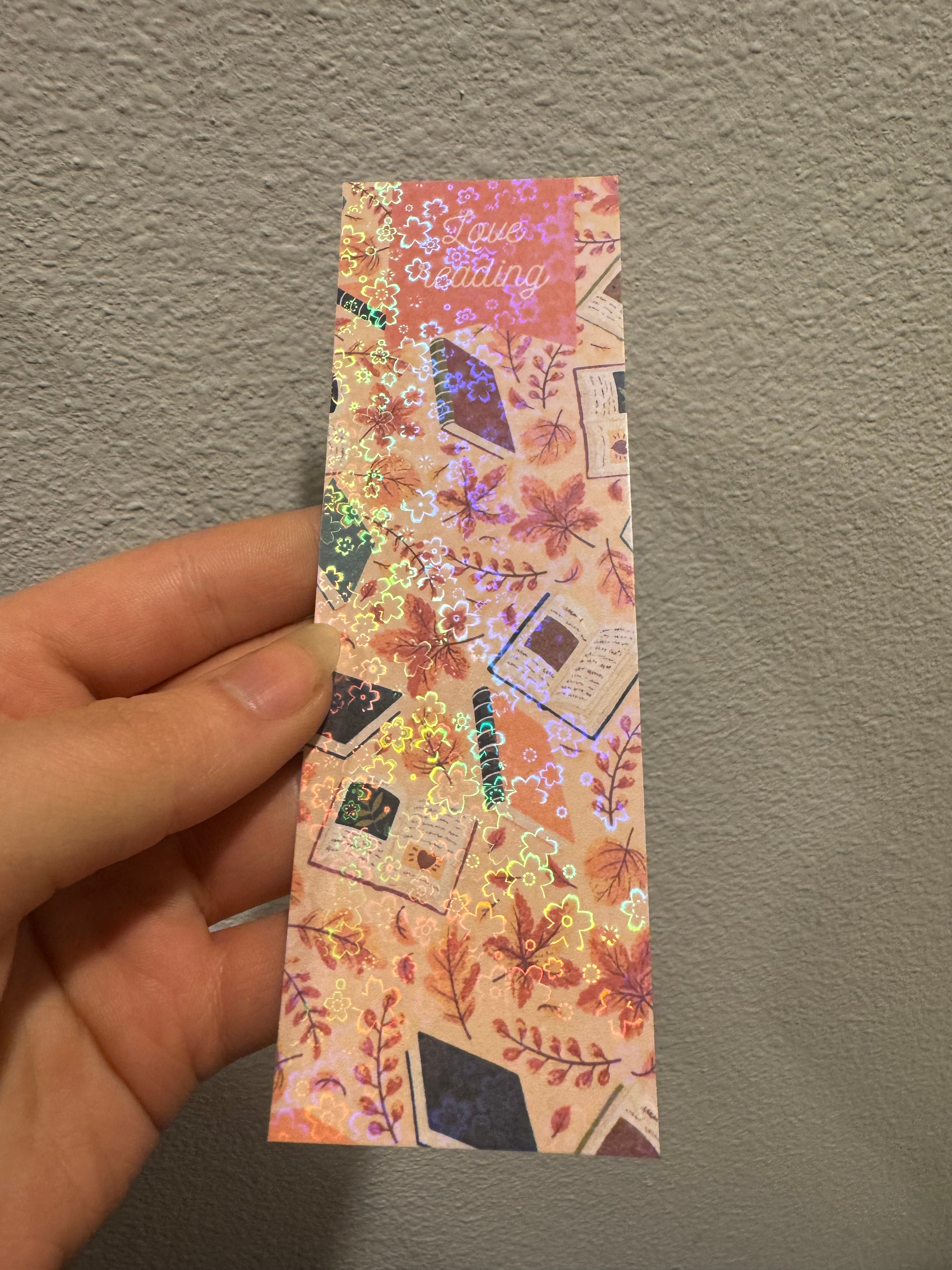 Autumn Love Reading Bookmarks