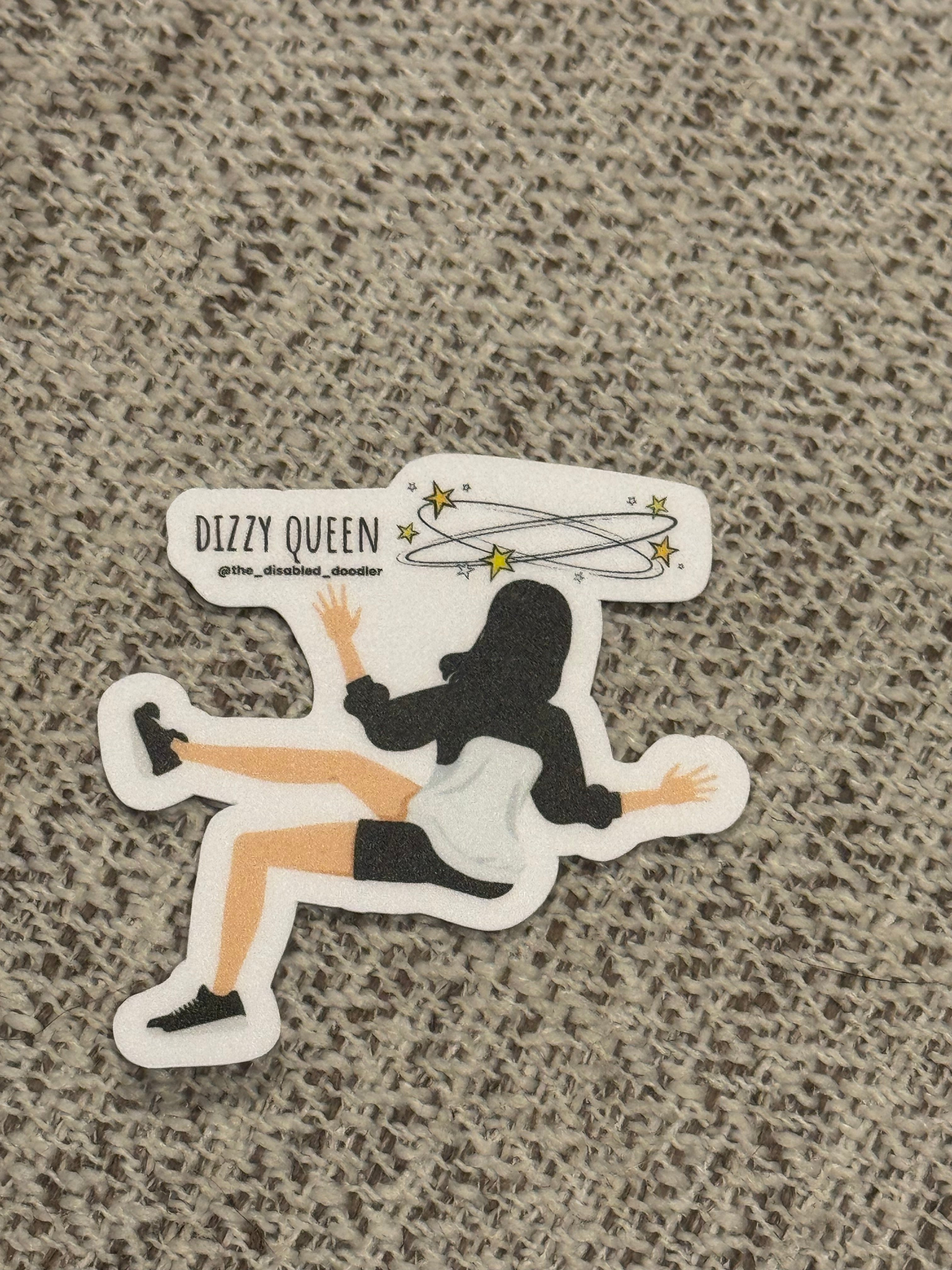 Dizzy Queen Sticker