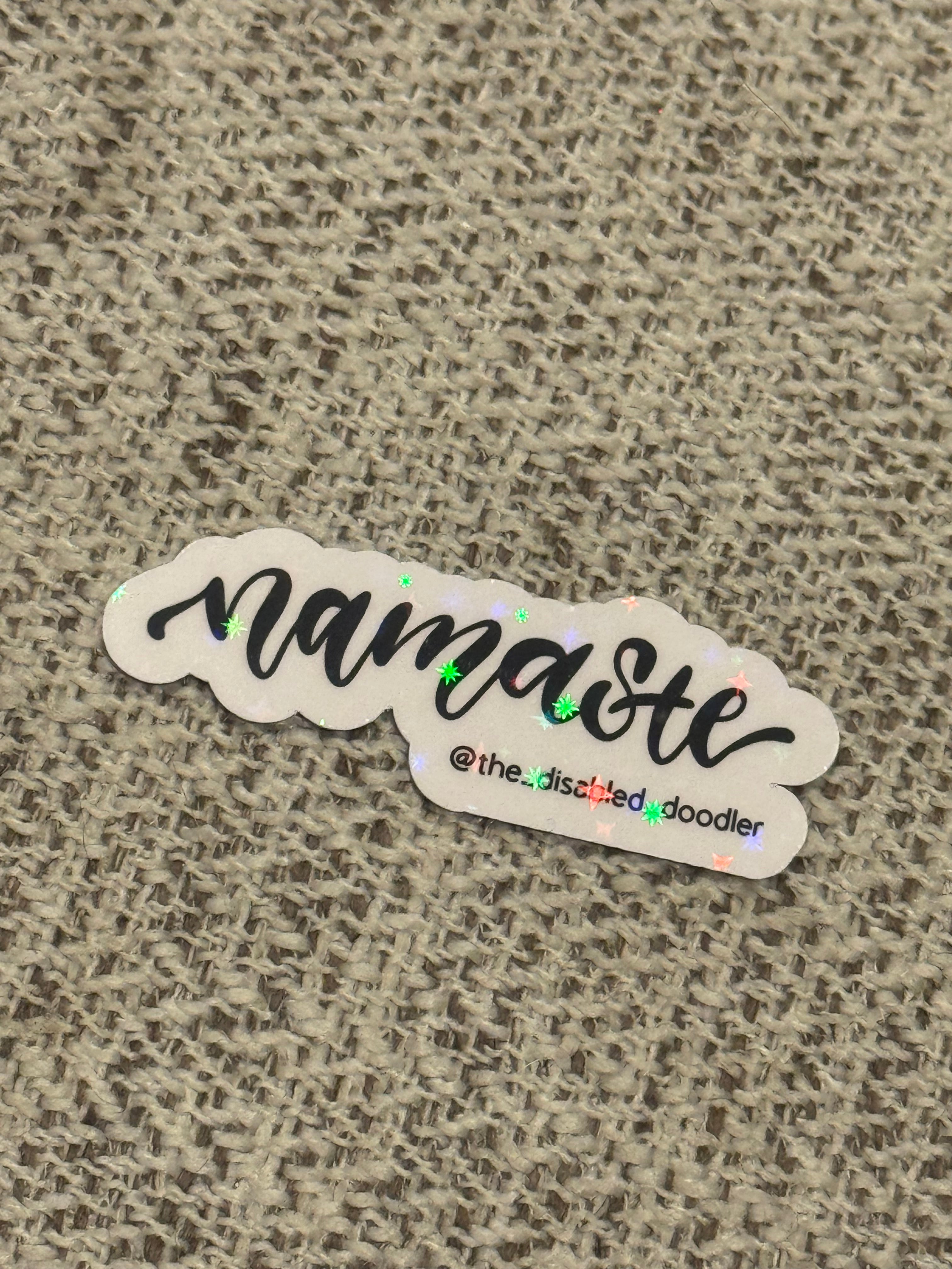 Namaste Sticker