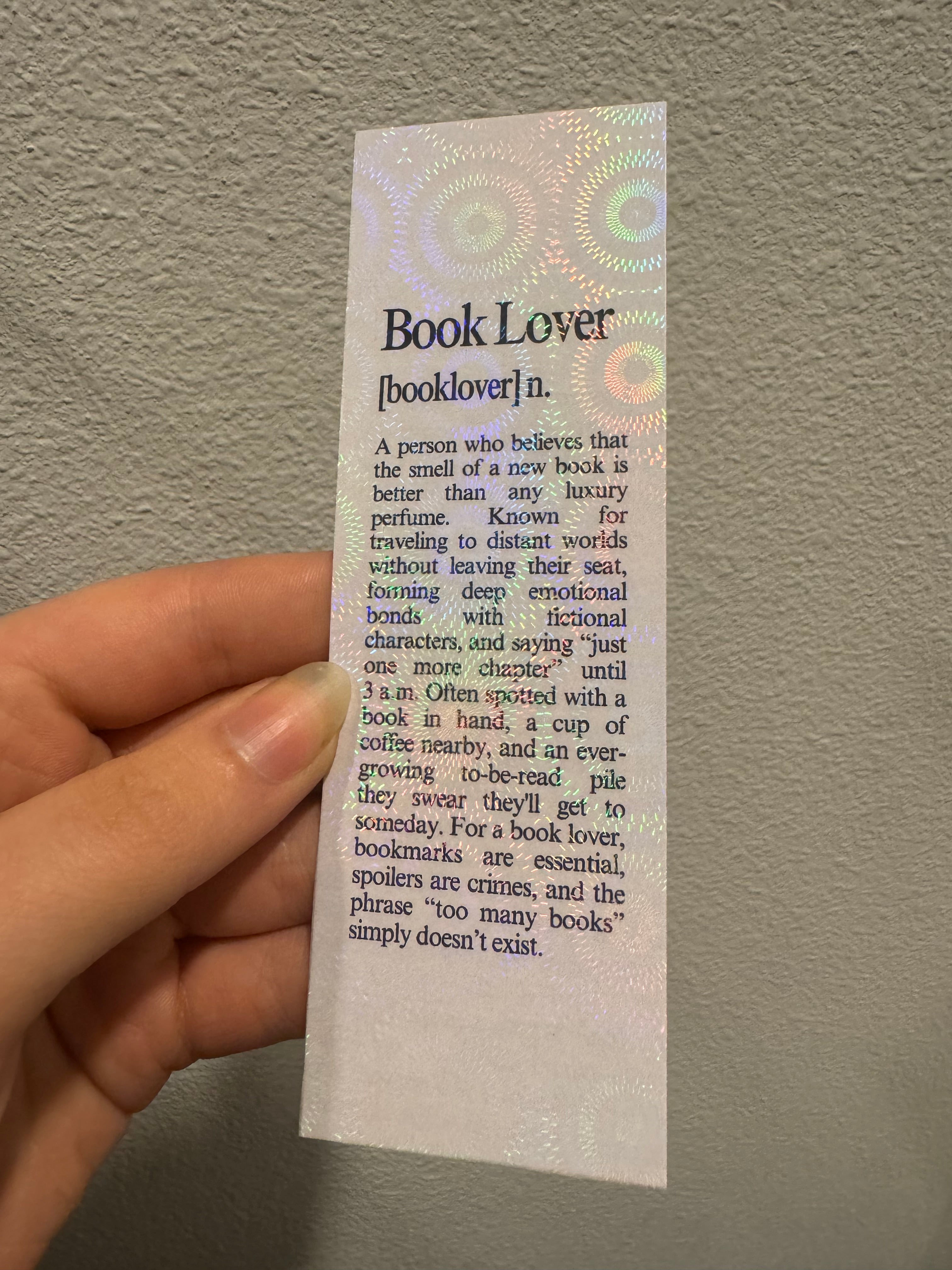 Book Lover Bookmarks