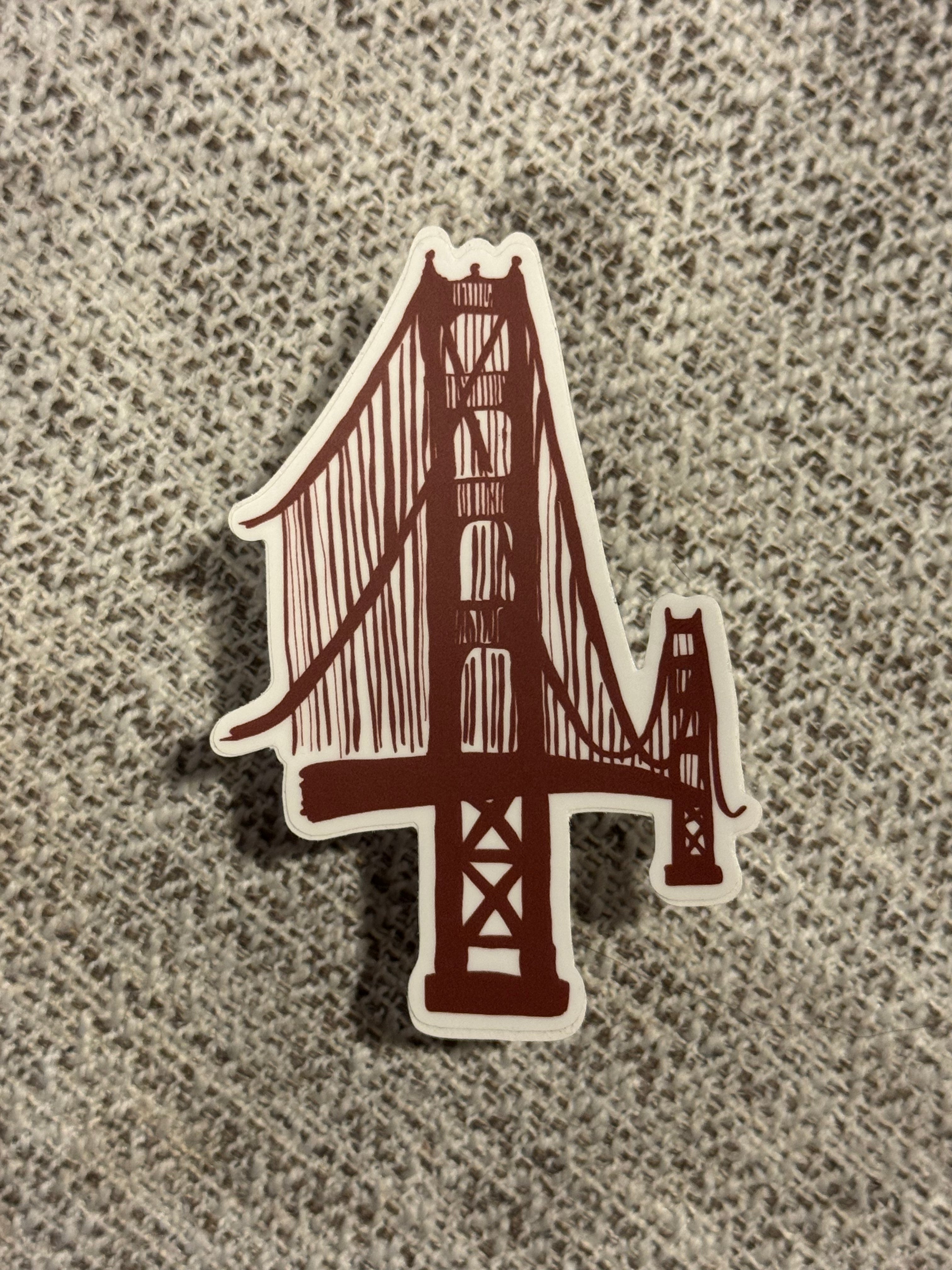 Golden Gate Bridge Sticker