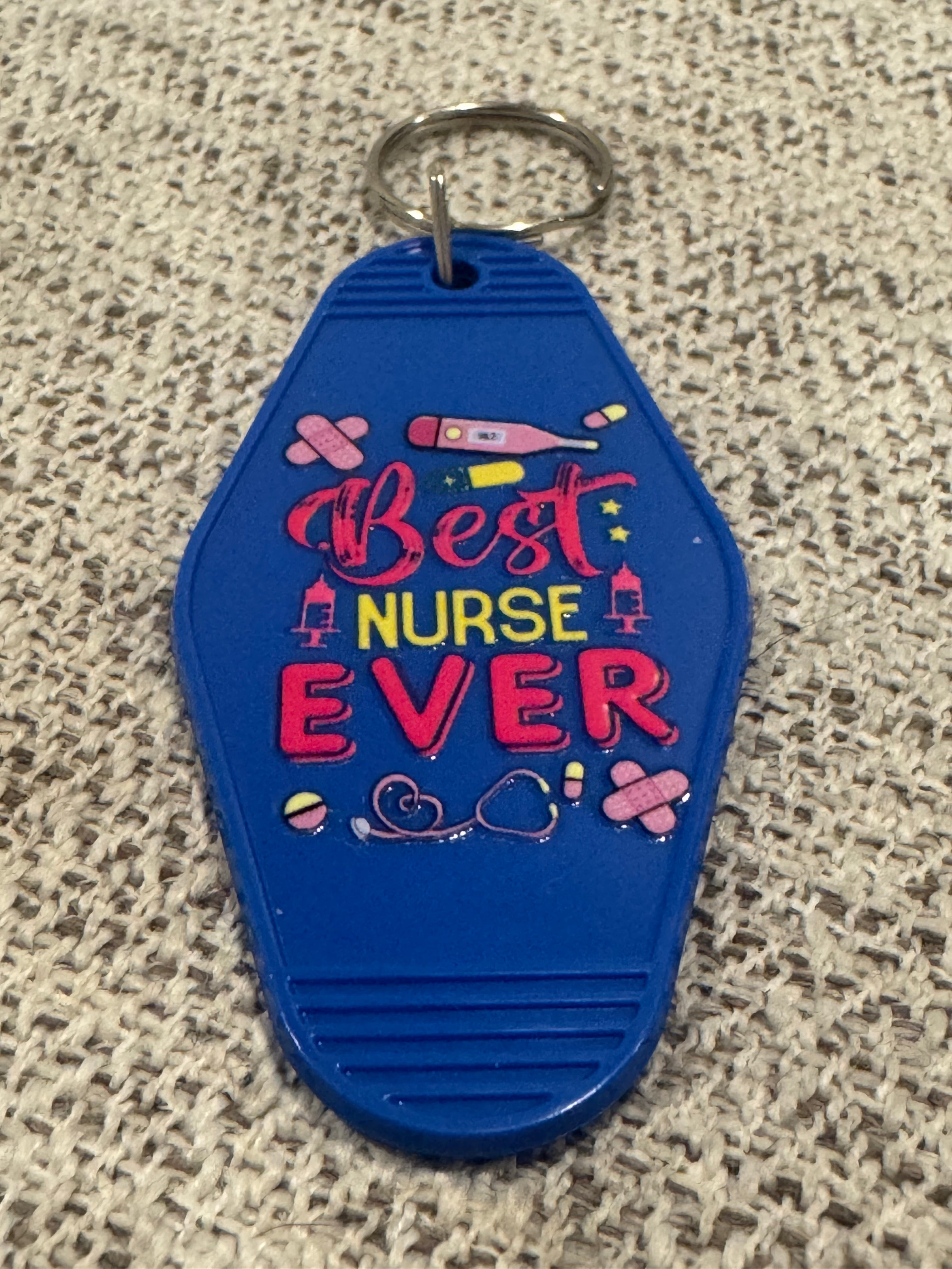 Best Nurse Ever Keychains