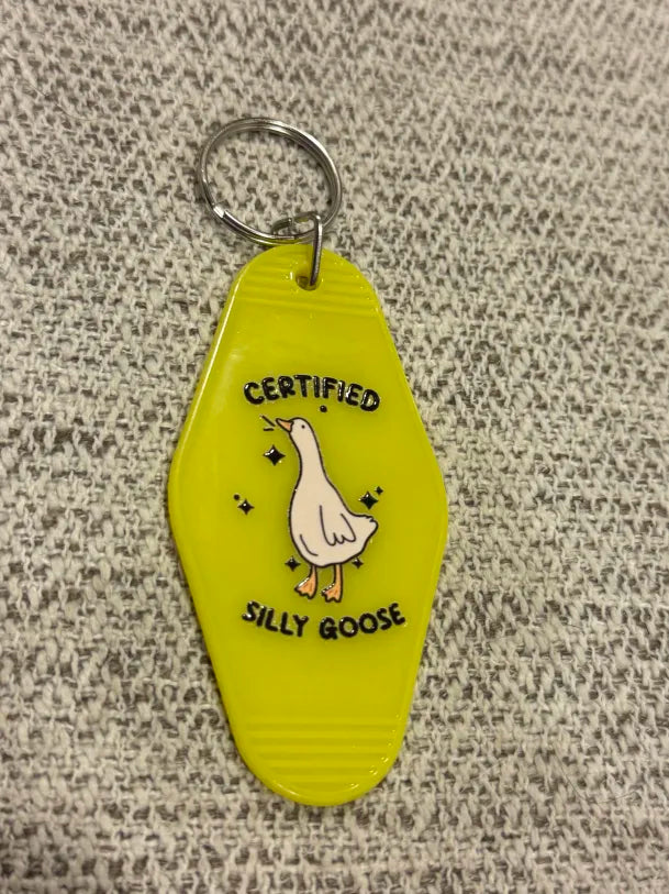 Certified Silly Goose Keychain (Version 2)