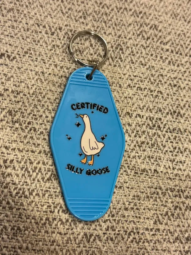 Certified Silly Goose Keychain (Version 2)