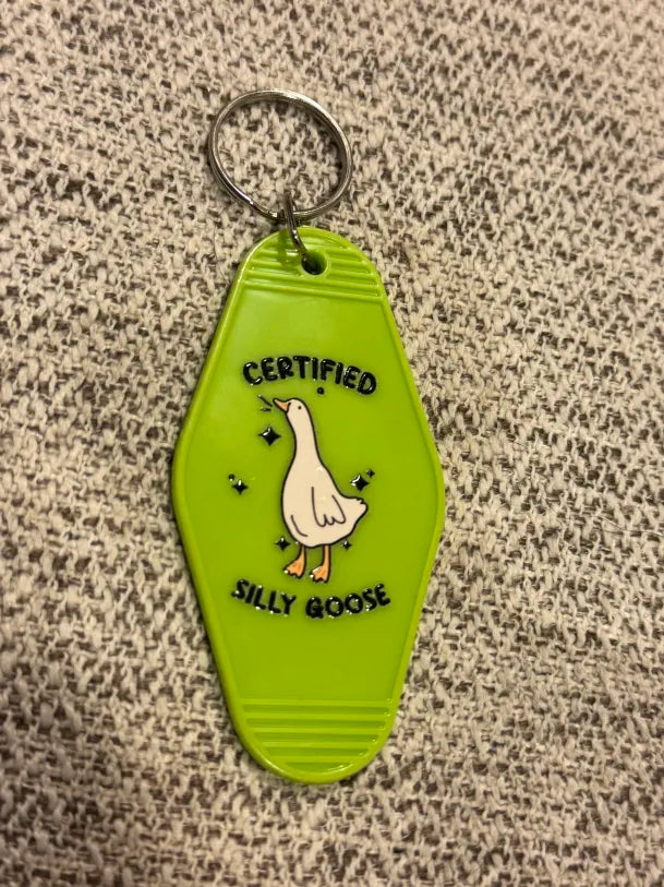 Certified Silly Goose Keychain (Version 2)