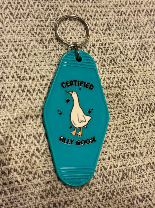 Certified Silly Goose Keychain (Version 2)