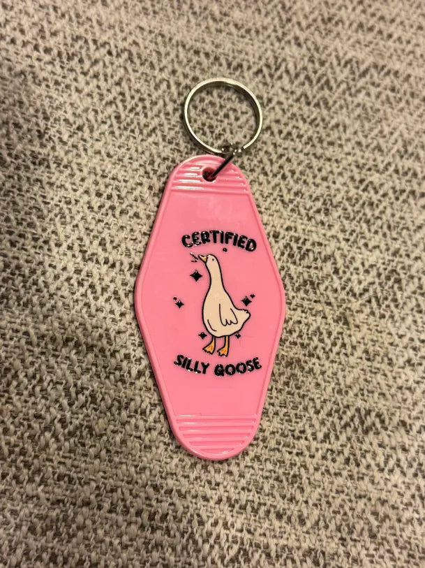 Certified Silly Goose Keychain (Version 2)