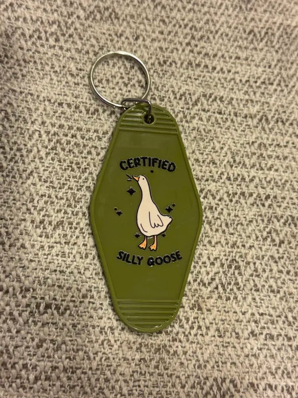 Certified Silly Goose Keychain (Version 2)