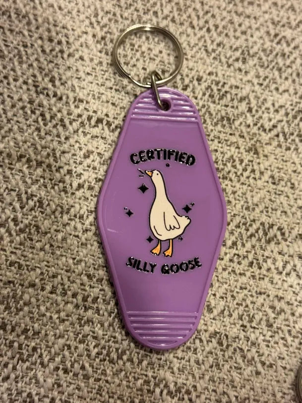 Certified Silly Goose Keychain (Version 2)