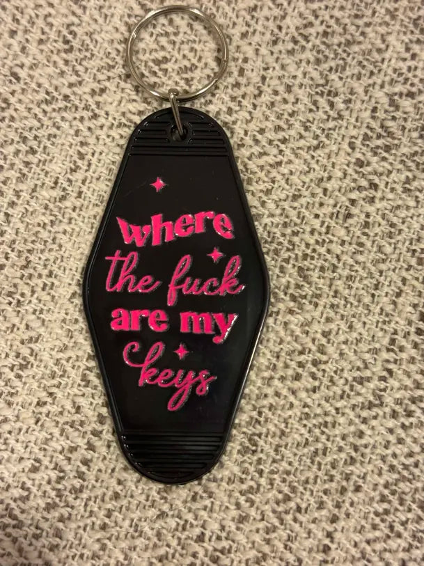 Where the F*** are my keys? Keychain